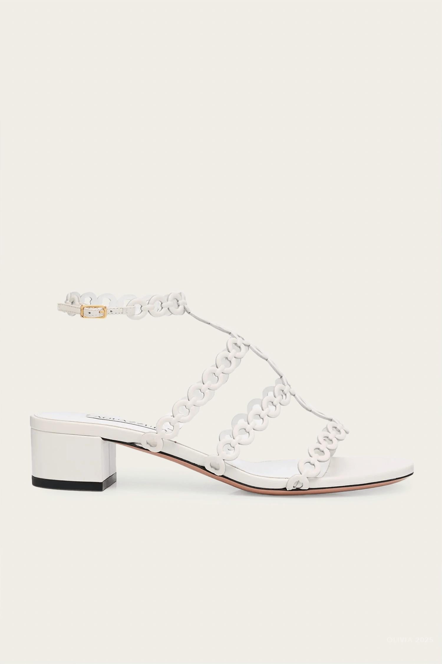 6657ffac-d396-41a8-b56a-3507f94a8d2e-upscale_15k-1500x1500-1 Aquazzura - Women's Infinity Chain Sandal - Image 1