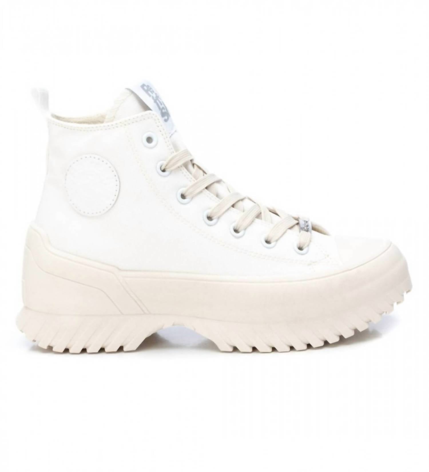 66bb6375-6d8e-4892-9434-02d6128102e3-upscale_15k-1500x1500-70 Xti - WOMEN'S CANVAS PLATFORM HIGH-TOP SNEAKERS - Image 1