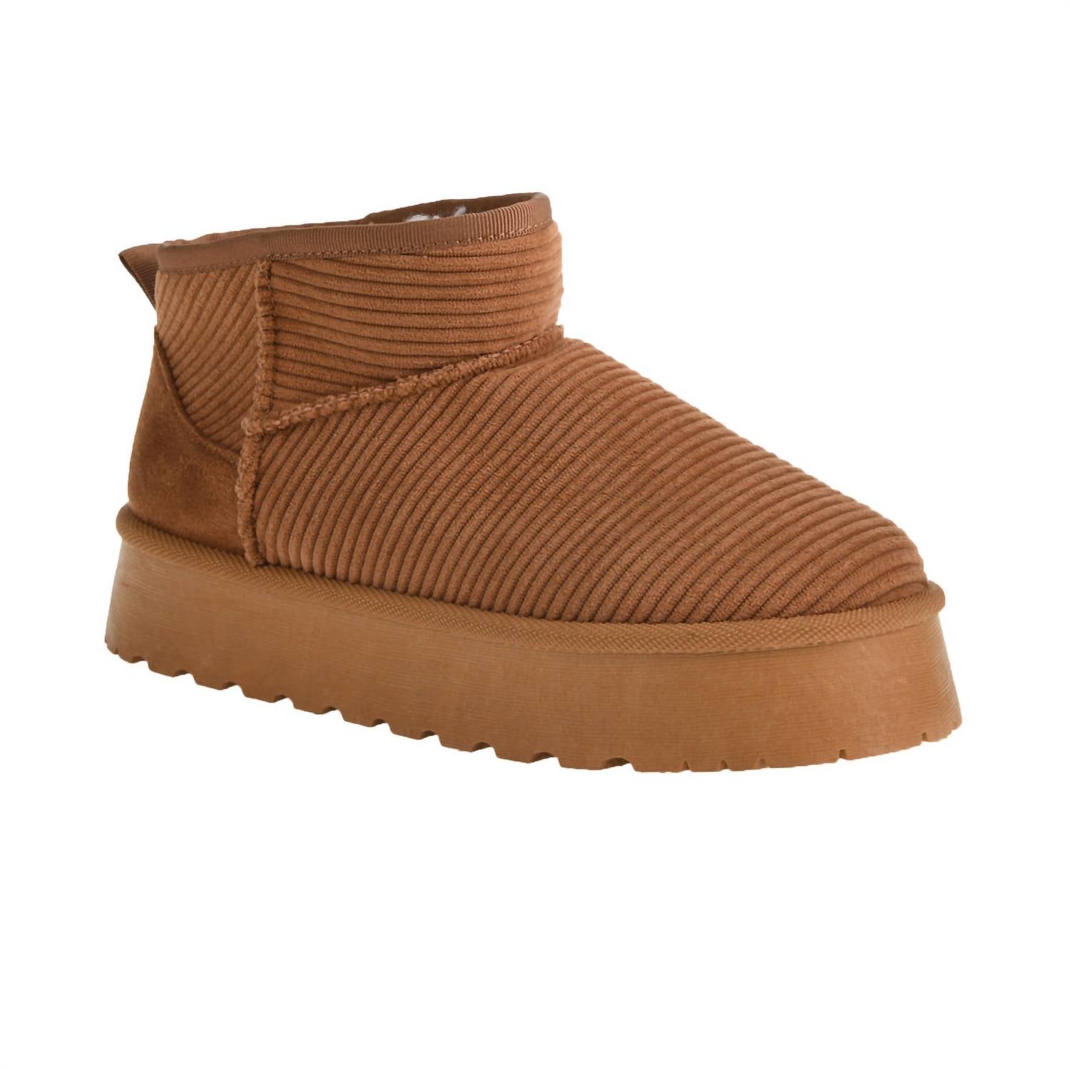 69bbf064-2022-419d-8092-d7662b57a565-upscale_15k-1500x1500-70 Chinese Laundry - Women's Yarroh Corduroy Mini Boot - Image 1