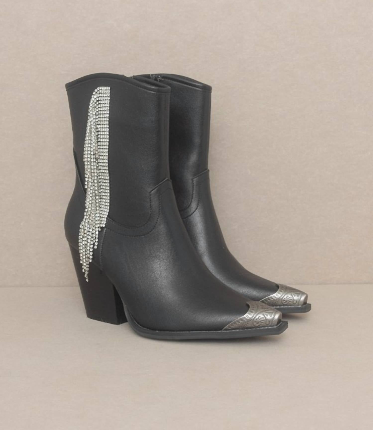 69dbeb8f-bc22-4f91-9001-7d2a06c88c48-upscale_15k-1500x1500-1 Kke Originals - Women's Kai Rhinestone Fringe Boot - Image 1