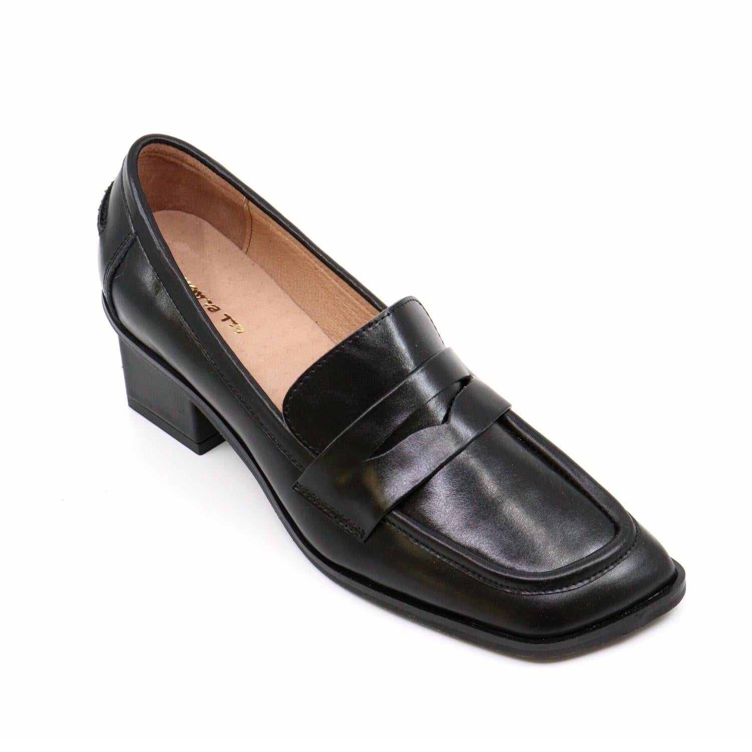 6c18875b-70f6-4d11-a50d-e7d6cb99d5f8-upscale_15k-1500x1500-1 All Black - Women's Angle Princess Loafer - Image 1