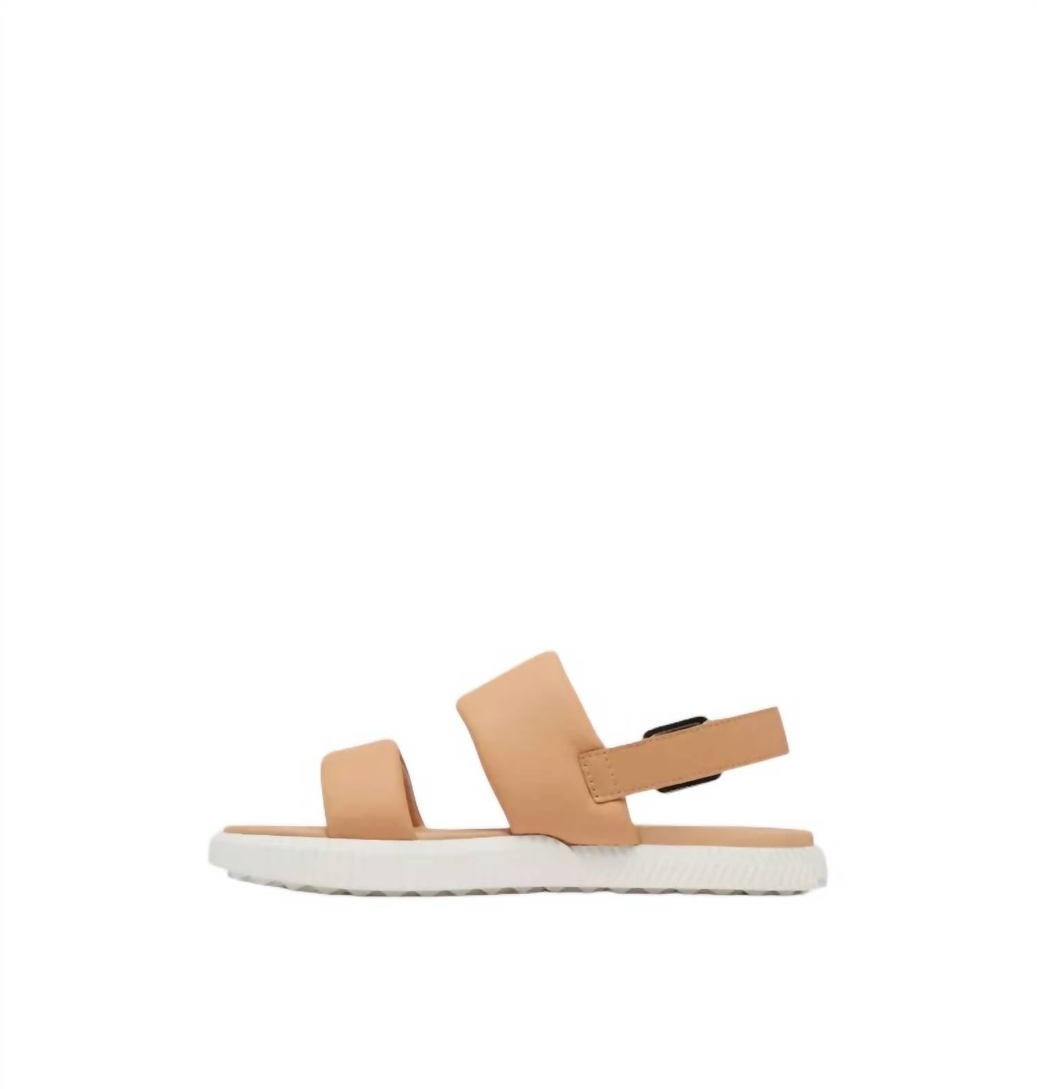 6c777d39-c74d-4a84-ad0a-f8d99cc3a954-upscale_15k-1500x1500-70 Sorel - Women's ONA Streetworks Go-To Flat Sandals - Image 1