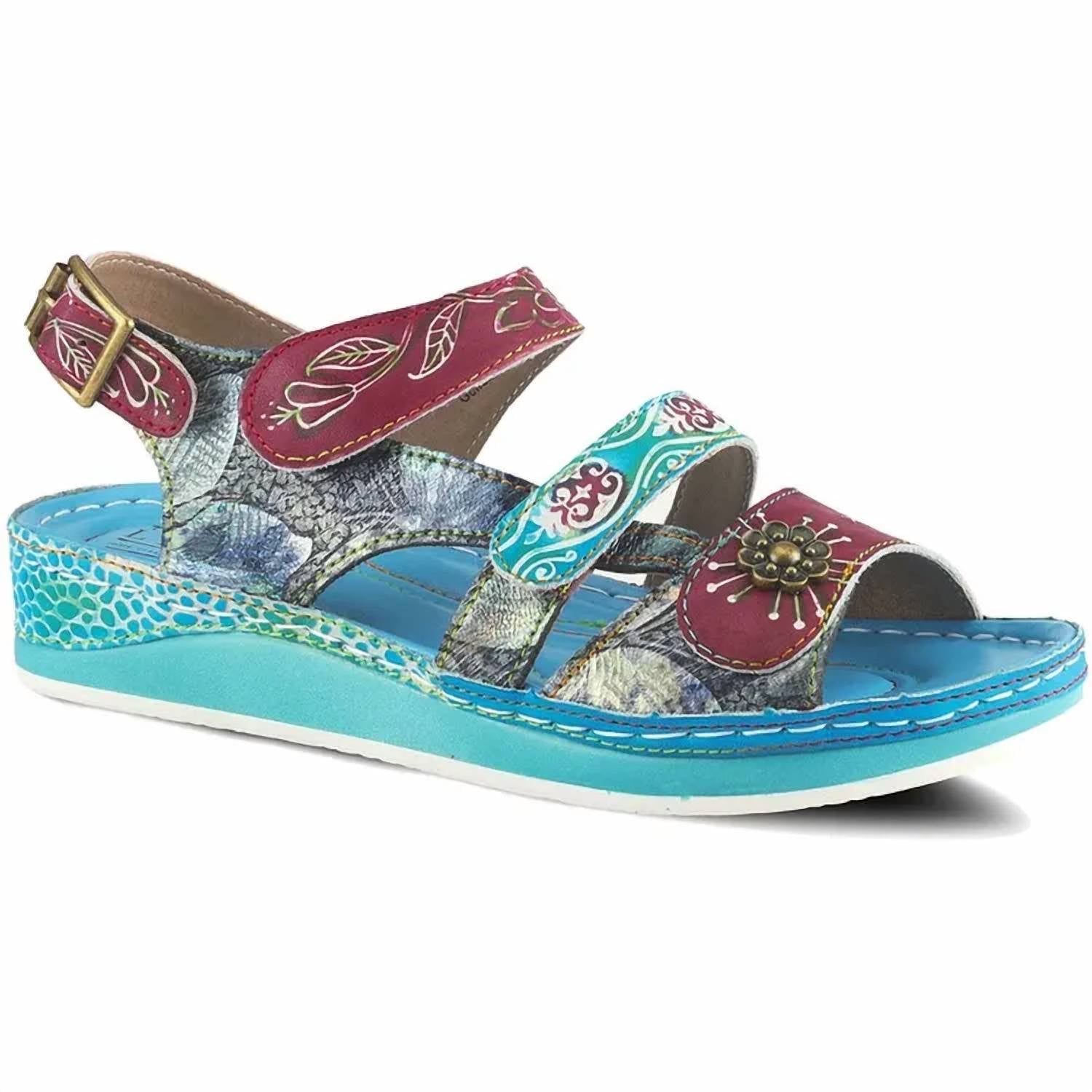6f7d362a-6a12-46bb-b55e-a8dae3ddd0c1-upscale_15k-1500x1500-70 Spring Step Shoes - Women's L'Artiste Sumacah Leather Sandal - Image 1