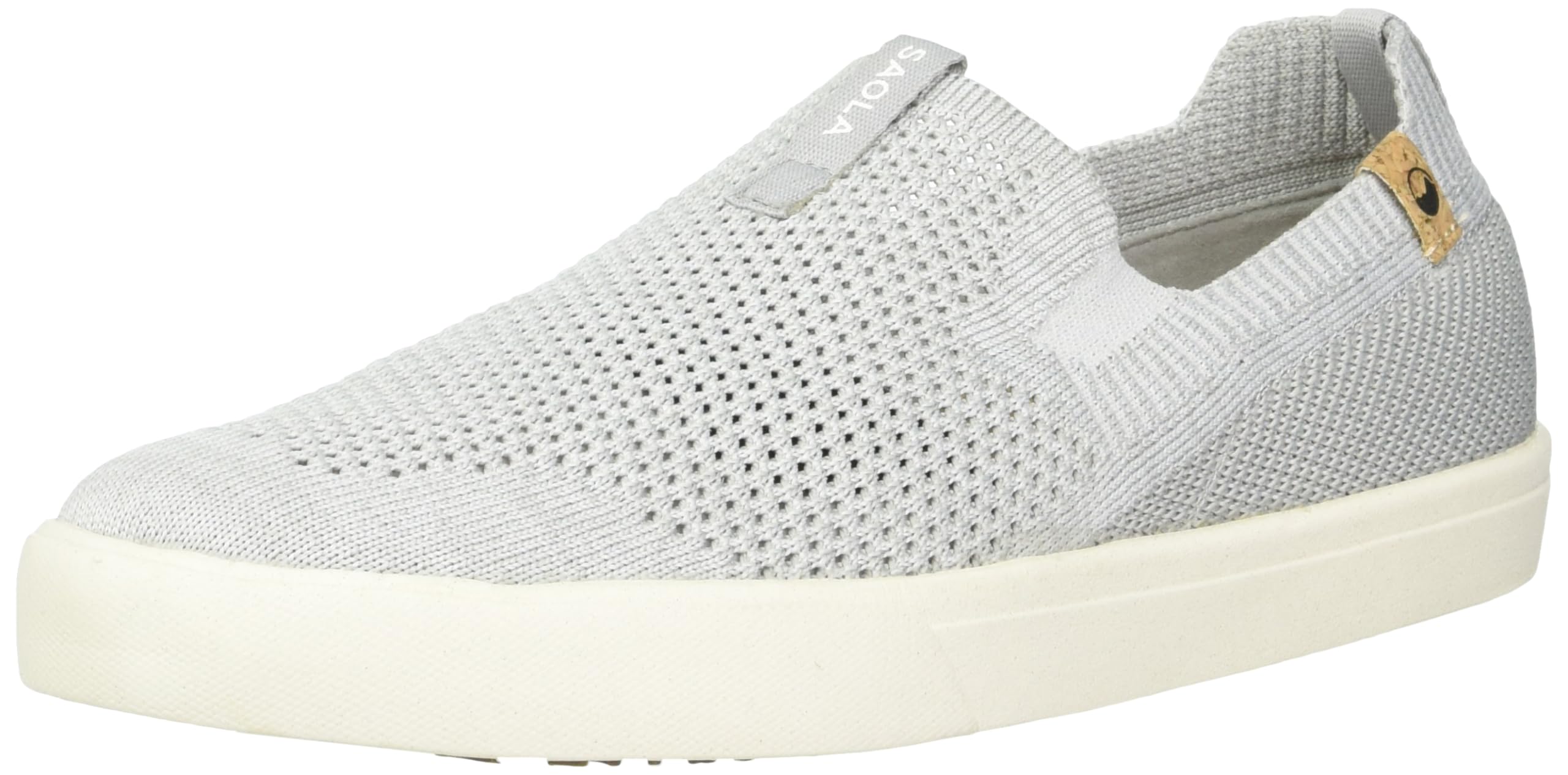 71uX1YPRuvL_dbe54ec9-3130-444d-8a7b-72c20015ad2f SAOLA Women's Virunga Light Grey Sneakers - Image 1