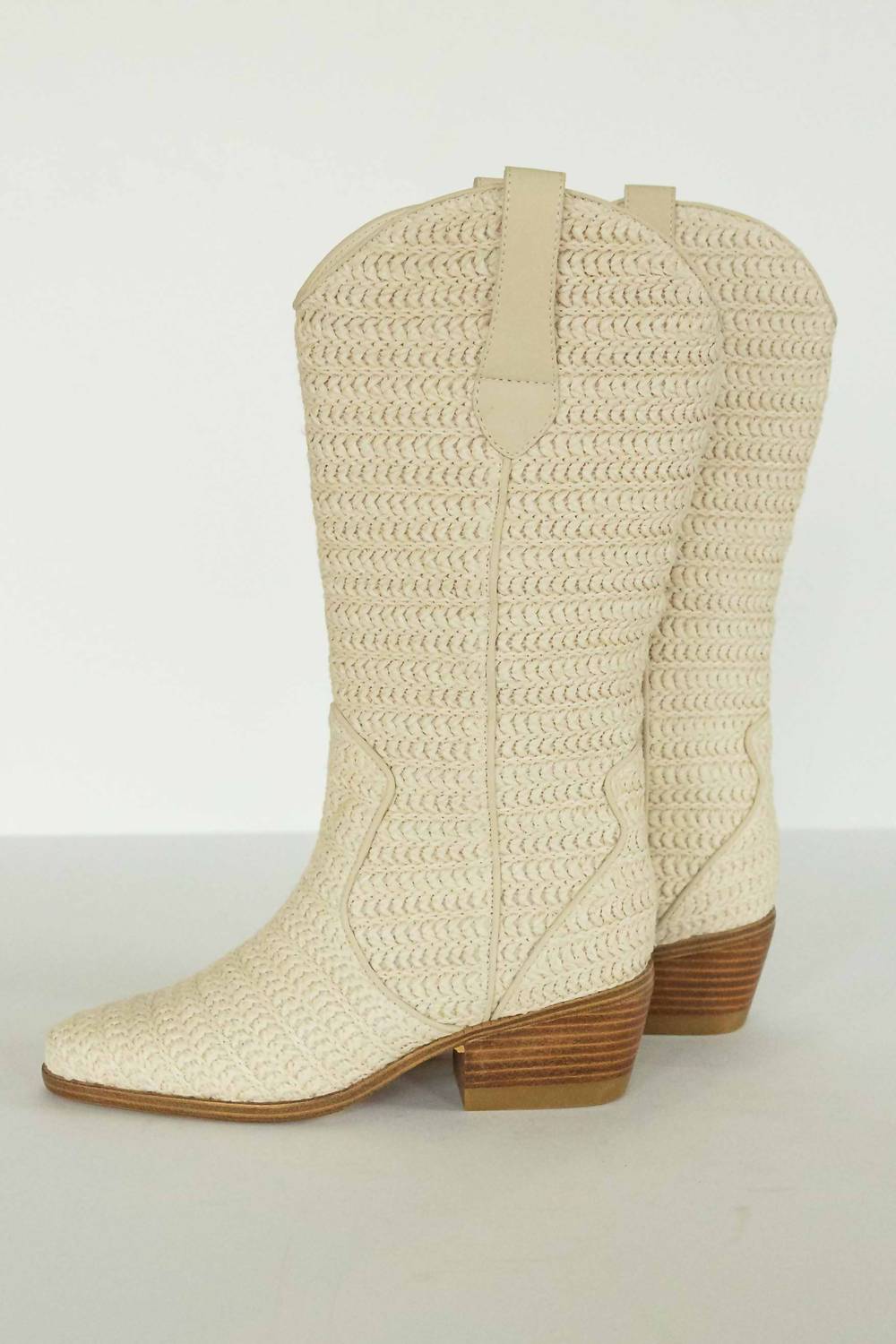 73fe5e56-ee70-42d0-b3c3-196a3ffff720-upscale_15k-1500x1500-70 Mia Shoes - Women's Jenah Leather Raffia Boots - Image 1