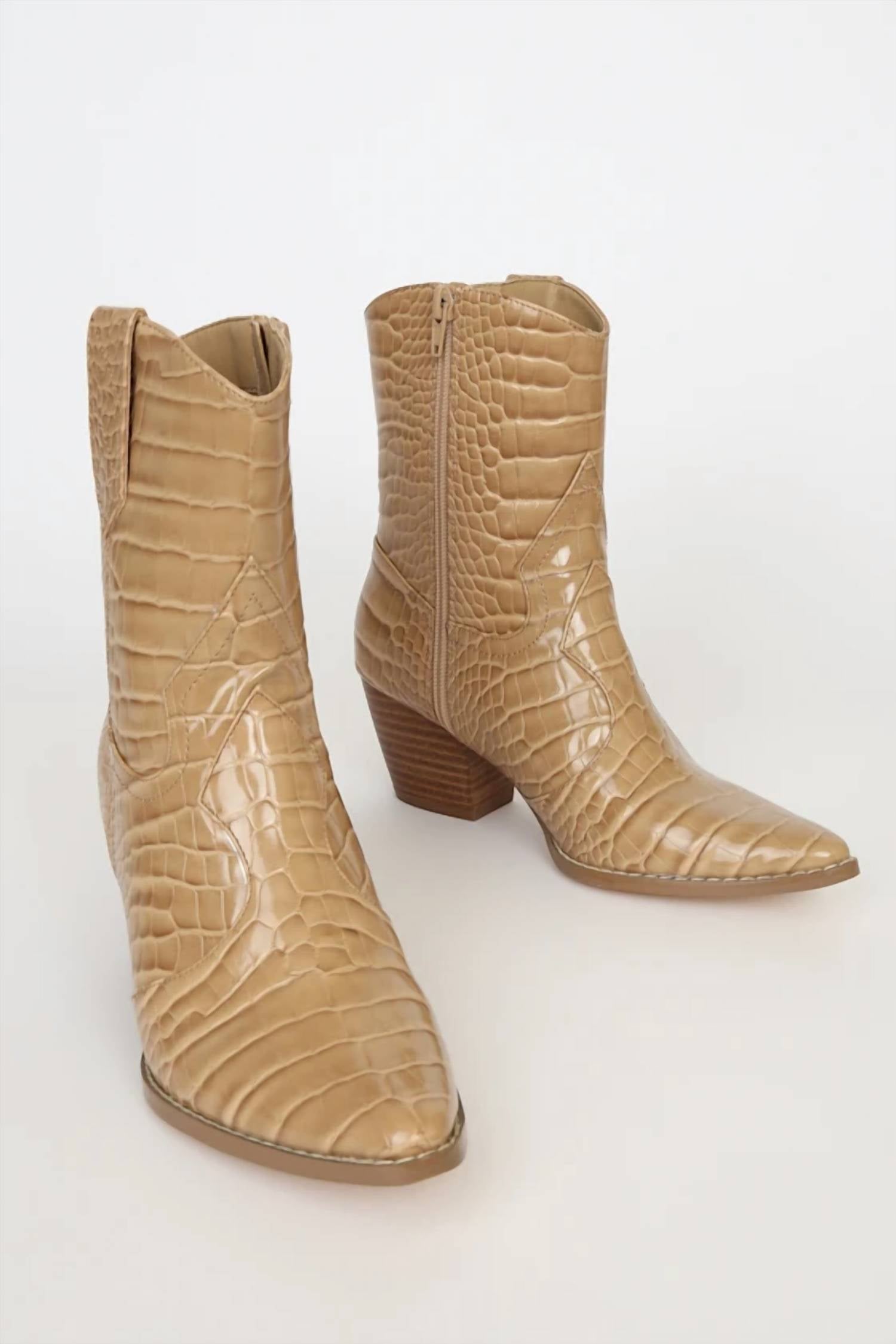 7693ea32-6422-4aee-a0fc-5000589dead4-upscale_15k-1500x1500-70 Coconuts By Matisse - Women's Bambi Western Boots - Image 1