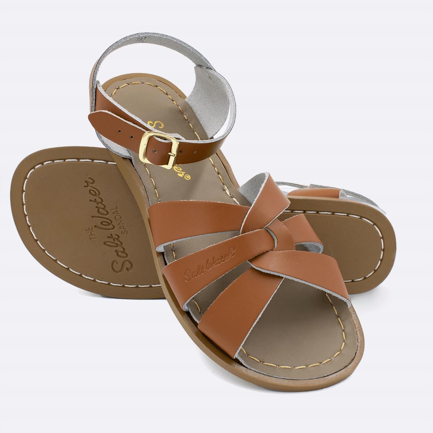 7725d400-4d8c-45d5-9929-f40b95b6c87a-upscale_15k-1500x1500-1 Salt Water Sandals - Women's Adult To Infant Original Flat Sandals - Image 1