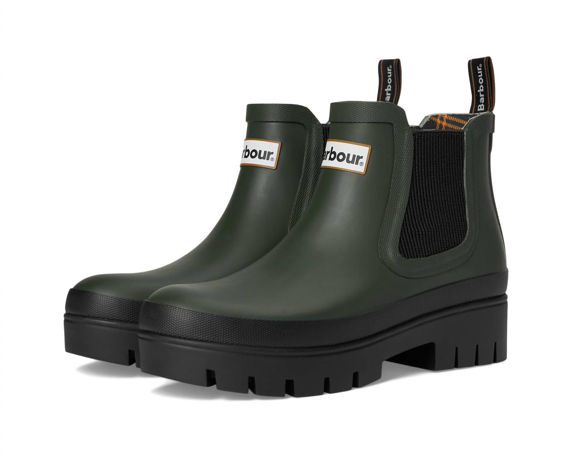 7a67e701-9096-4da8-b549-0d07b9a851f8-upscale_15k-1500x1500-70 Barbour - Women's Halton Ankle Rain Boot - Image 1