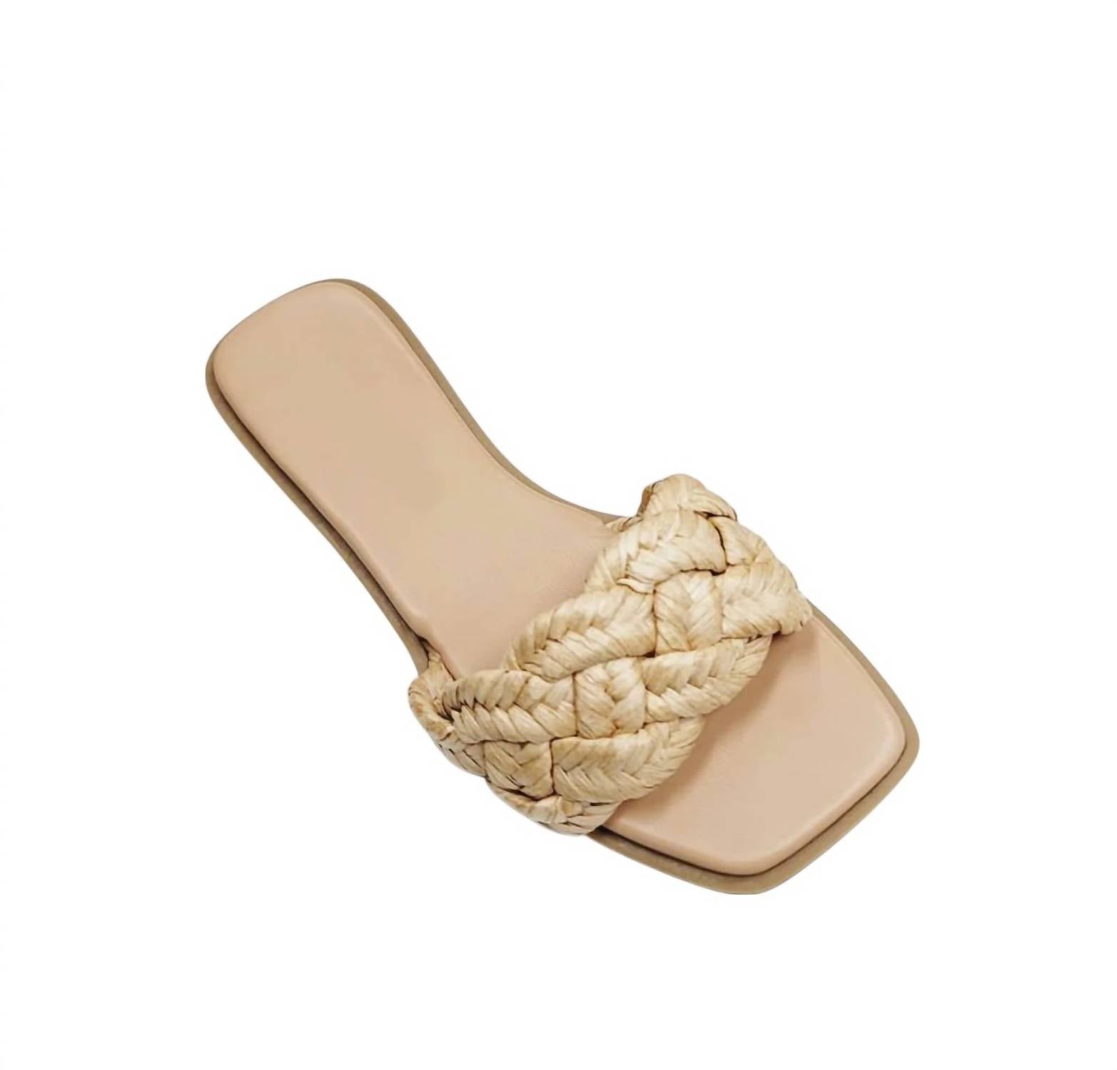 7c4947b7-63a6-40b0-aa6e-be65250dd329-upscale_15k-1500x1500-70 Ccocci - Women's Living The Good Life Raffia Sandal - Image 1