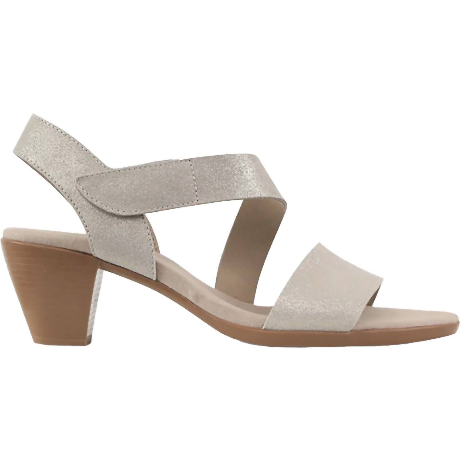 7c6b65a0-f726-46d8-bbef-767a65377201-upscale_15k-1500x1500-70 Munro - Women's Lucia Champagne Shimmer Heels - Image 1