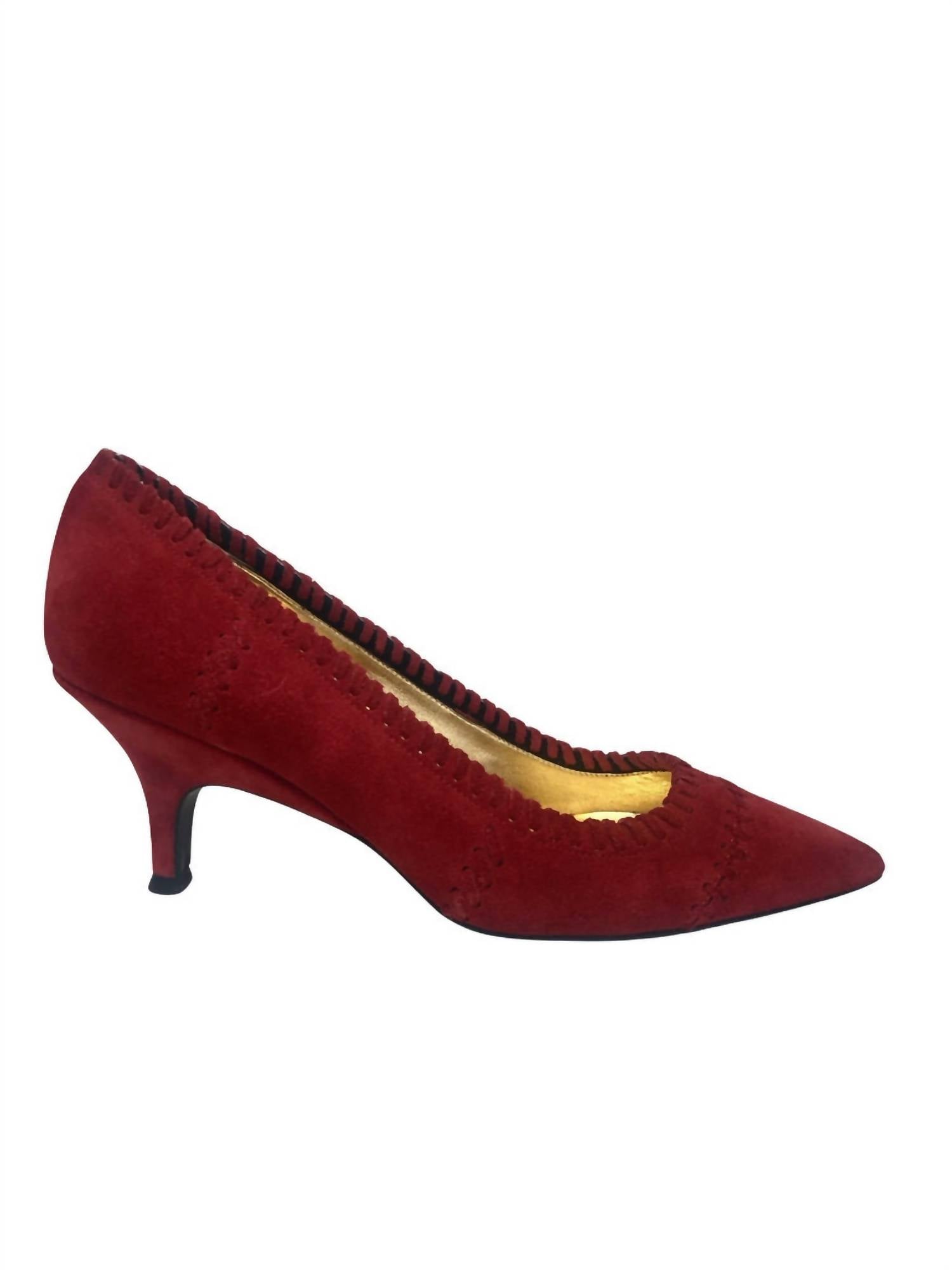 7e1096ea-b478-40ca-a7de-0cfc63ca9bce-upscale_15k-1500x1500-70 Suzanne Rae - Women's Alcott Whip Stitch Pump Heels - Image 1