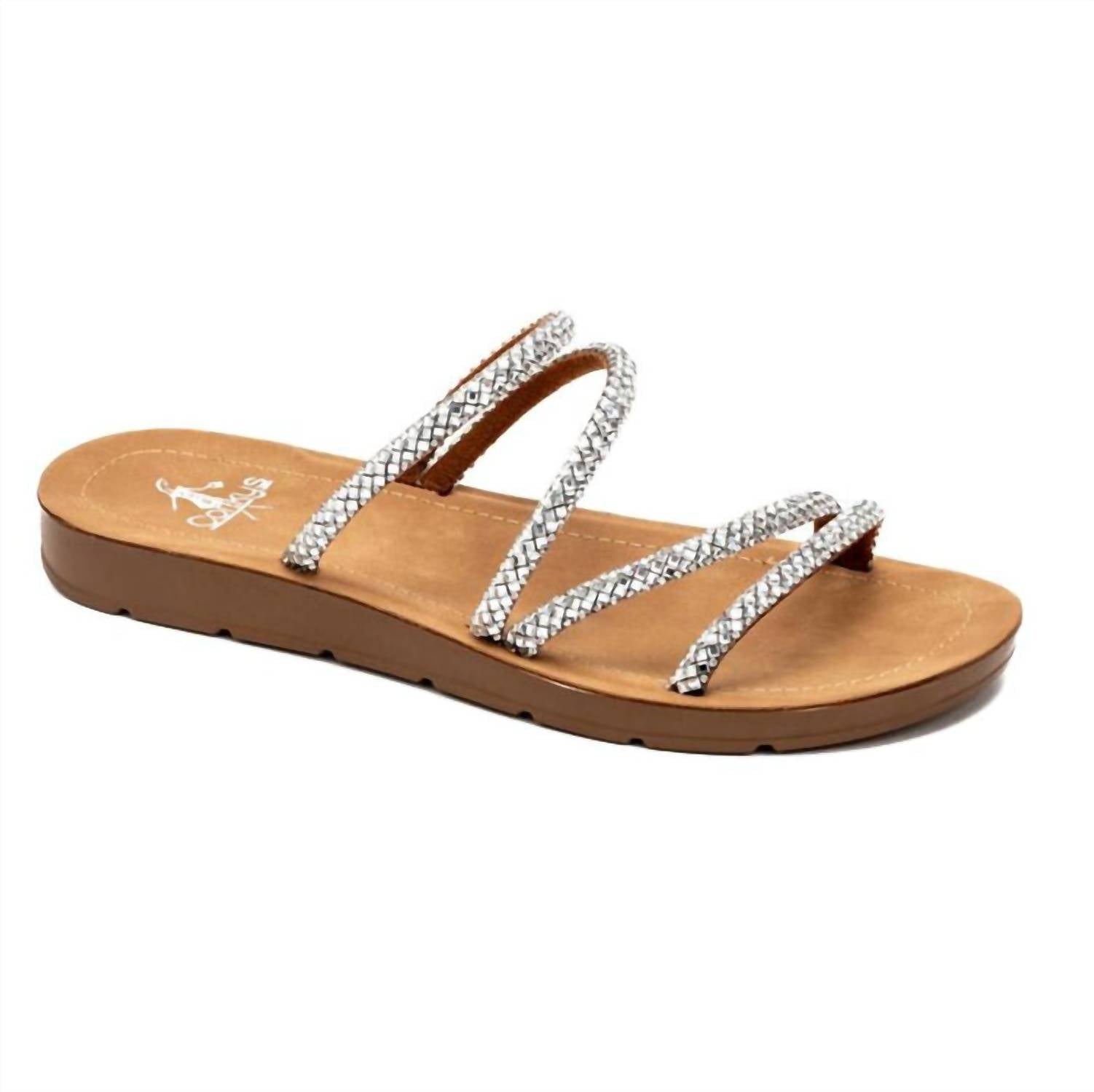 7f0001dc-0cd4-4cdd-915c-52c3676757fd-upscale_15k-1500x1500-70 Corkys Footwear - Women's Talk To The Sand Sandal - Image 1