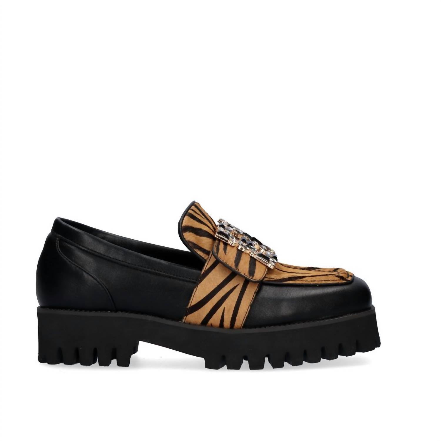 82f2d7aa-8c21-49f4-8a75-ff83ded155f4-upscale_15k-1500x1500-70 Exe - Women's P212-w168t Animal Print Loafer - Image 1