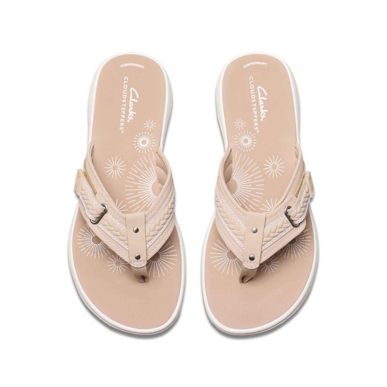84a64d03-48d9-4b63-939b-e9dd7f5fa69d-upscale_15k-1500x1500-70 Clarks - Women's Breezey Sun Sandals - Image 1