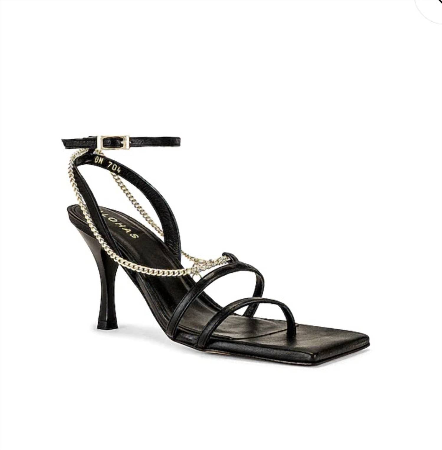 8976efd2-6e00-4f0b-be60-979f42f5d7f4-upscale_15k-1500x1500-70 Alohas - Women's Straps Chain Sandals - Image 1