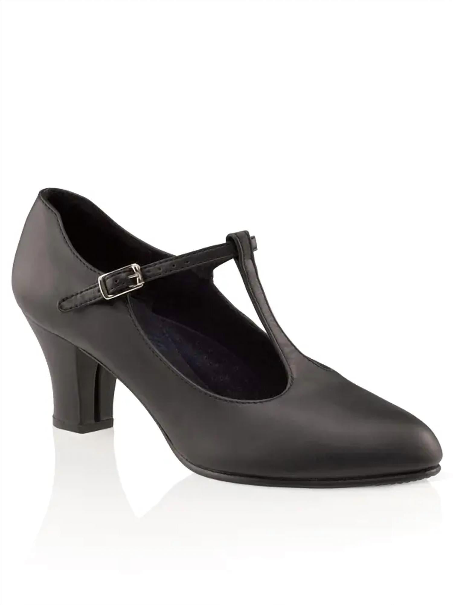 92f97cd2-2983-4d08-8391-e55f0871abd1-upscale_15k-1500x1500-1 Capezio - Women??s Jr Footlight T-strap Character Shoe - Image 1