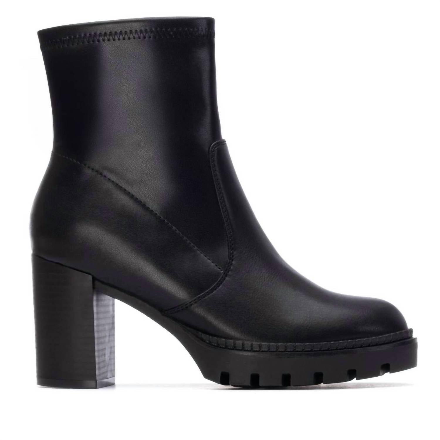 966da616-6976-4c24-9c5a-72e97402fdf8-upscale_15k-1500x1500-70 Xti - Women's 144525 Block Heel Booties - Image 1