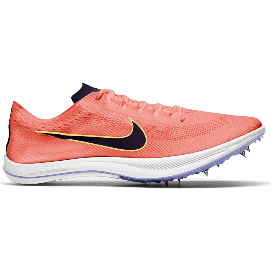 9F47338B-198A-471B-977E-1ECB79B3FC83 Unisex ZoomX Dragonfly (800 - Bright Mango/Blackened Blue/Purple Pulse) - Image 1