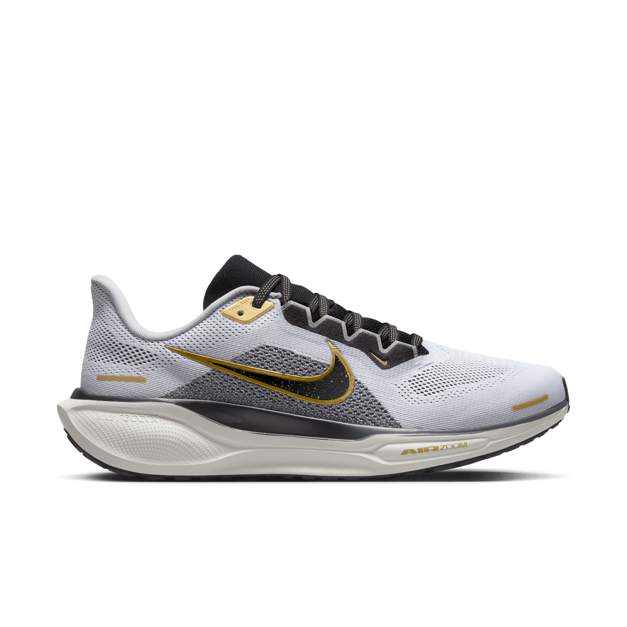 AURORA_HQ3220-100_PHSRH000-2000 Men's Pegasus 41 (100 - White/Black-Metallic Gold-Light Smoke Grey) - Image 1