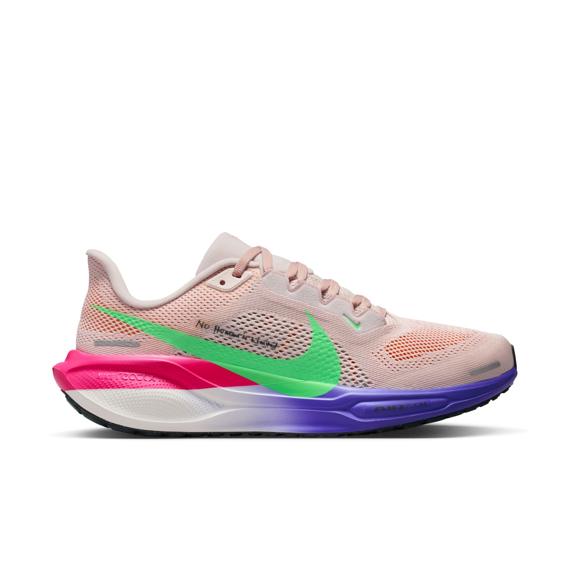 AURORA_IM7512-600_PHSRH000-2000_76c6a9df-a0dd-4773-ba65-ee031f324381 Women's Pegasus 41 Eliud Kipchoge (600 - Silt Red/Green Shock-Persian Violet) - Image 1