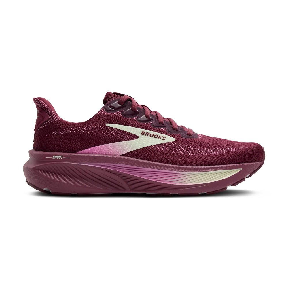 Burgundy Women's Brooks Ghost 17 - Image 1