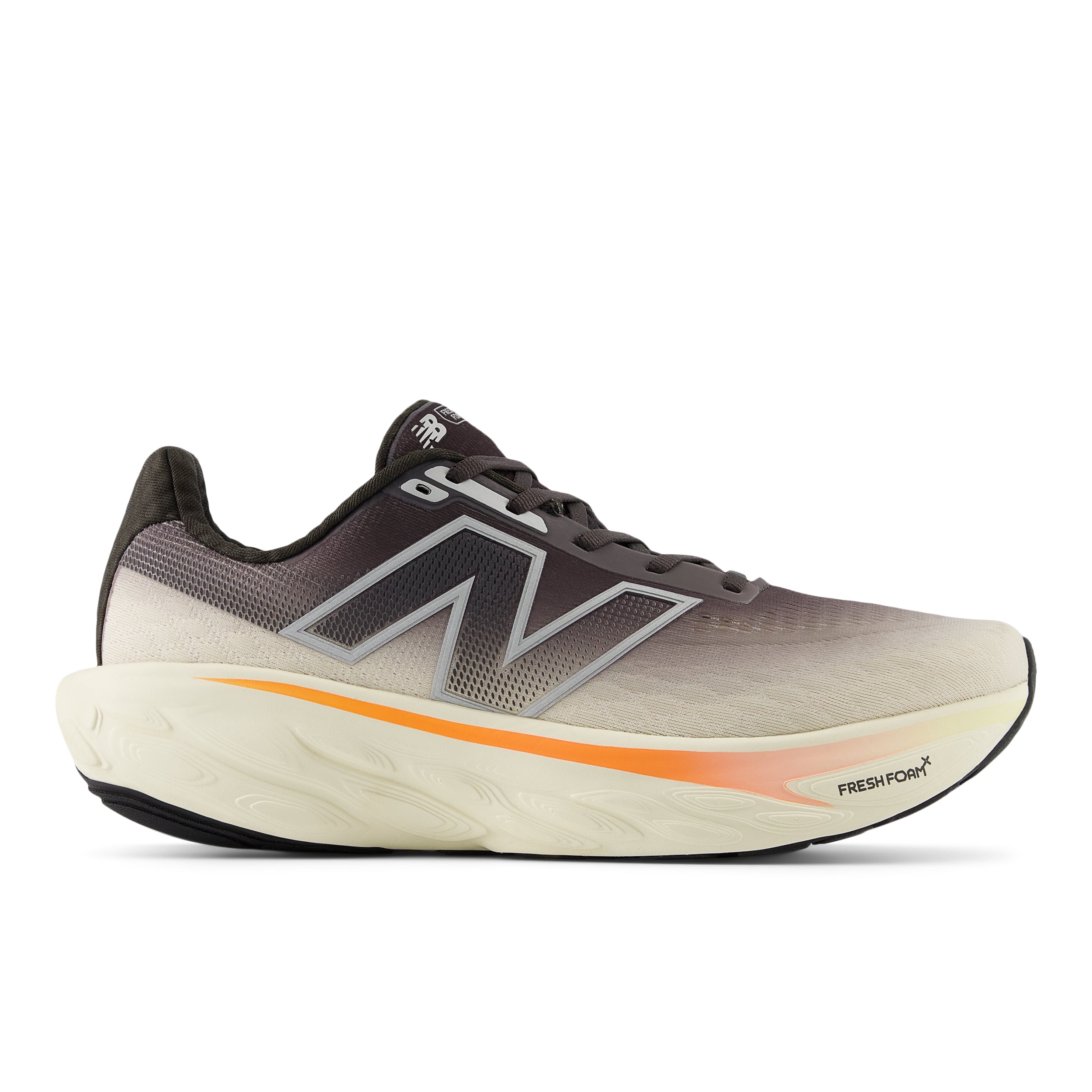 M1080P14_2 Men's Fresh Foam X 1080 v14 (P - Black Cement/Angora/Hot Mango) - Image 1