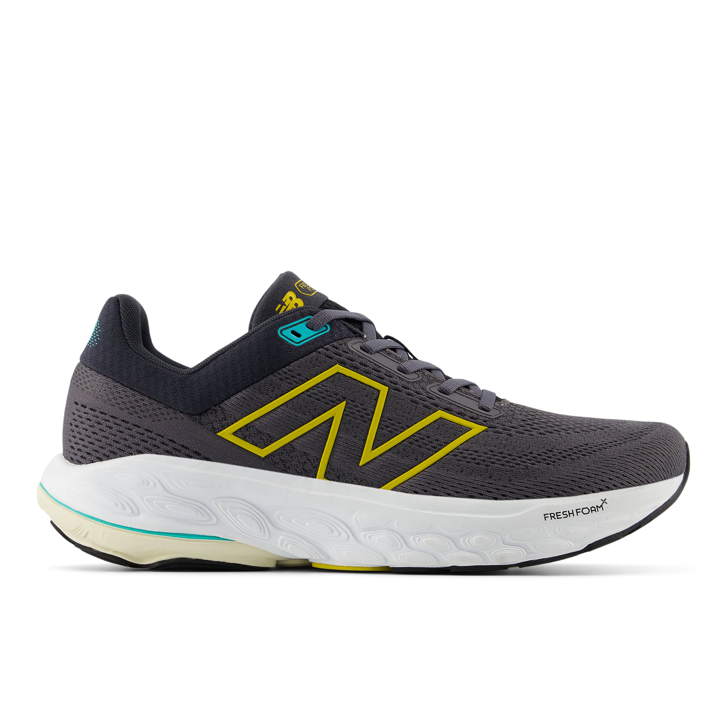 M860A14_2 Men's Fresh Foam X 860 v14 EXTRA WIDE (A - Magnet/Ginger Lemon/Cyber Jade) - Image 1