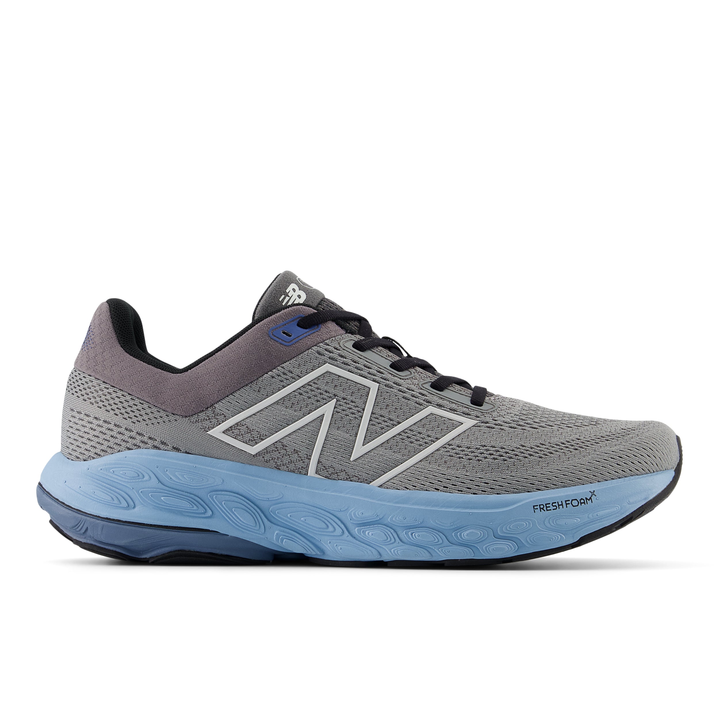 M860F14_2 Men's Fresh Foam X 860 v14 EXTRA WIDE (F - Slate Grey/Chrome Blue/Sea Salt) - Image 1