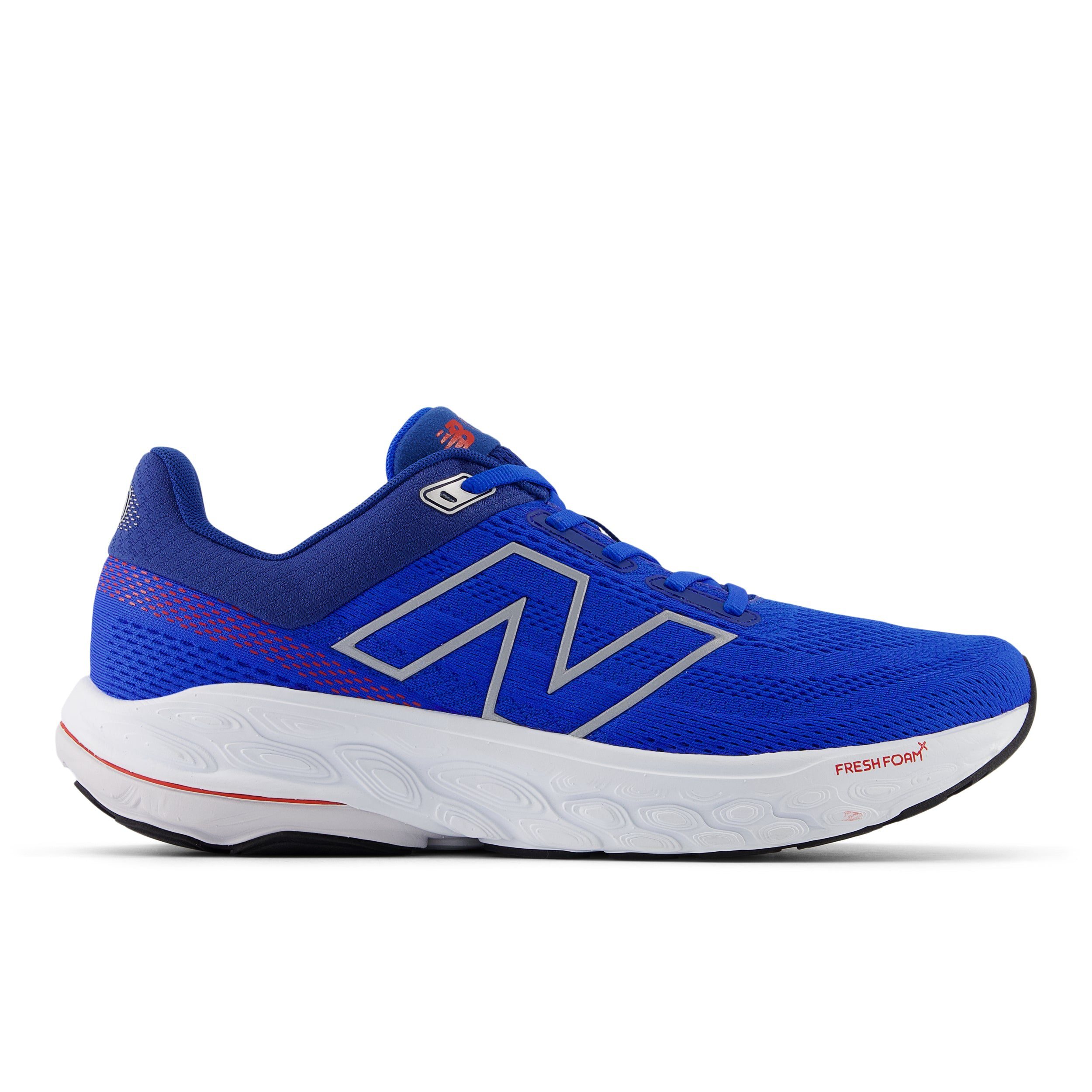 M860R14_2_1_597bbf1d-0425-40b5-b1b1-6c935f24bc18 Men's Fresh Foam X 860 v14 WIDE (R - Blue Oasis/White/True Red) - Image 1