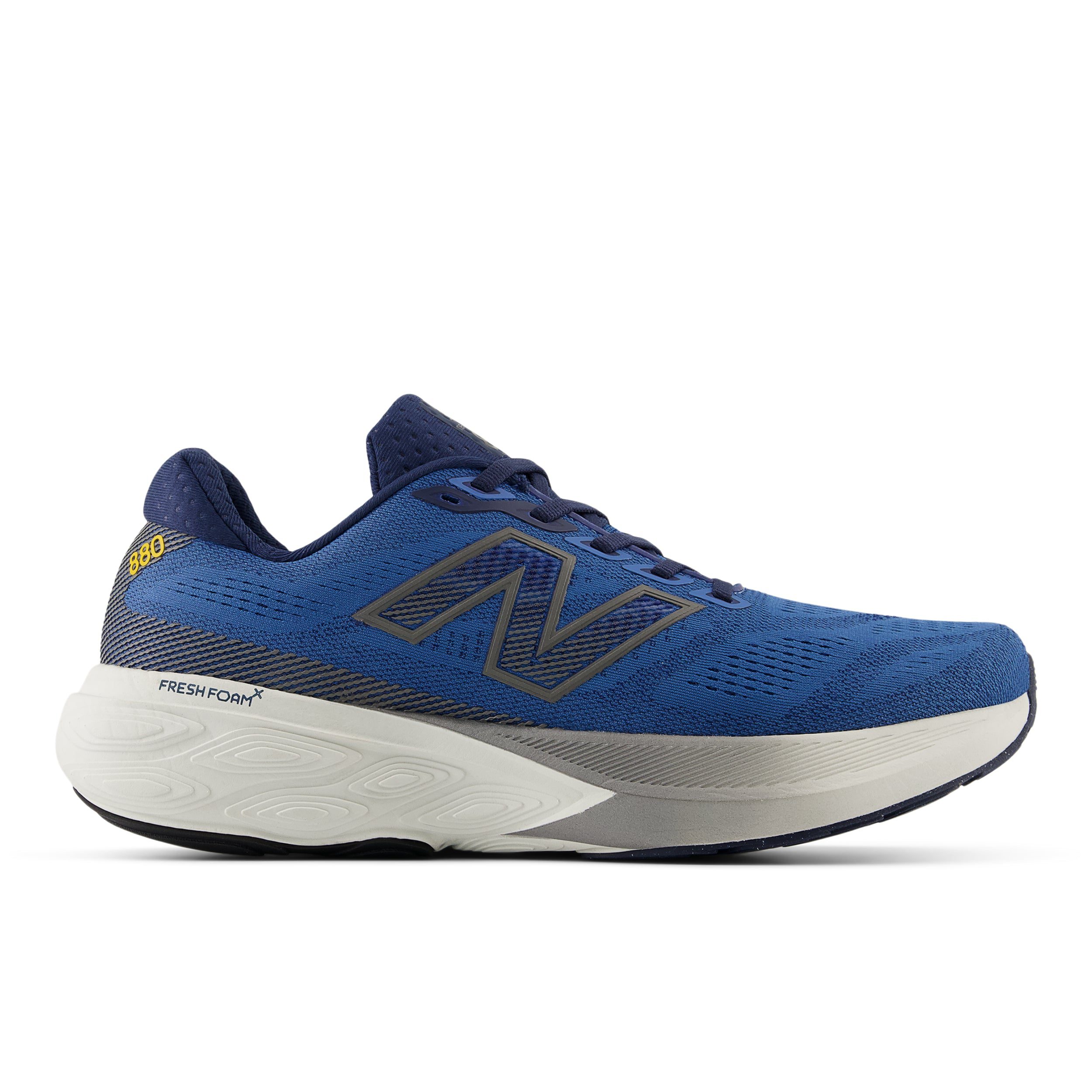M880I15_2 Men's Fresh Foam X 880v15 EXTRA WIDE (I - Sea Stone/NB Navy/Marmalade) - Image 1