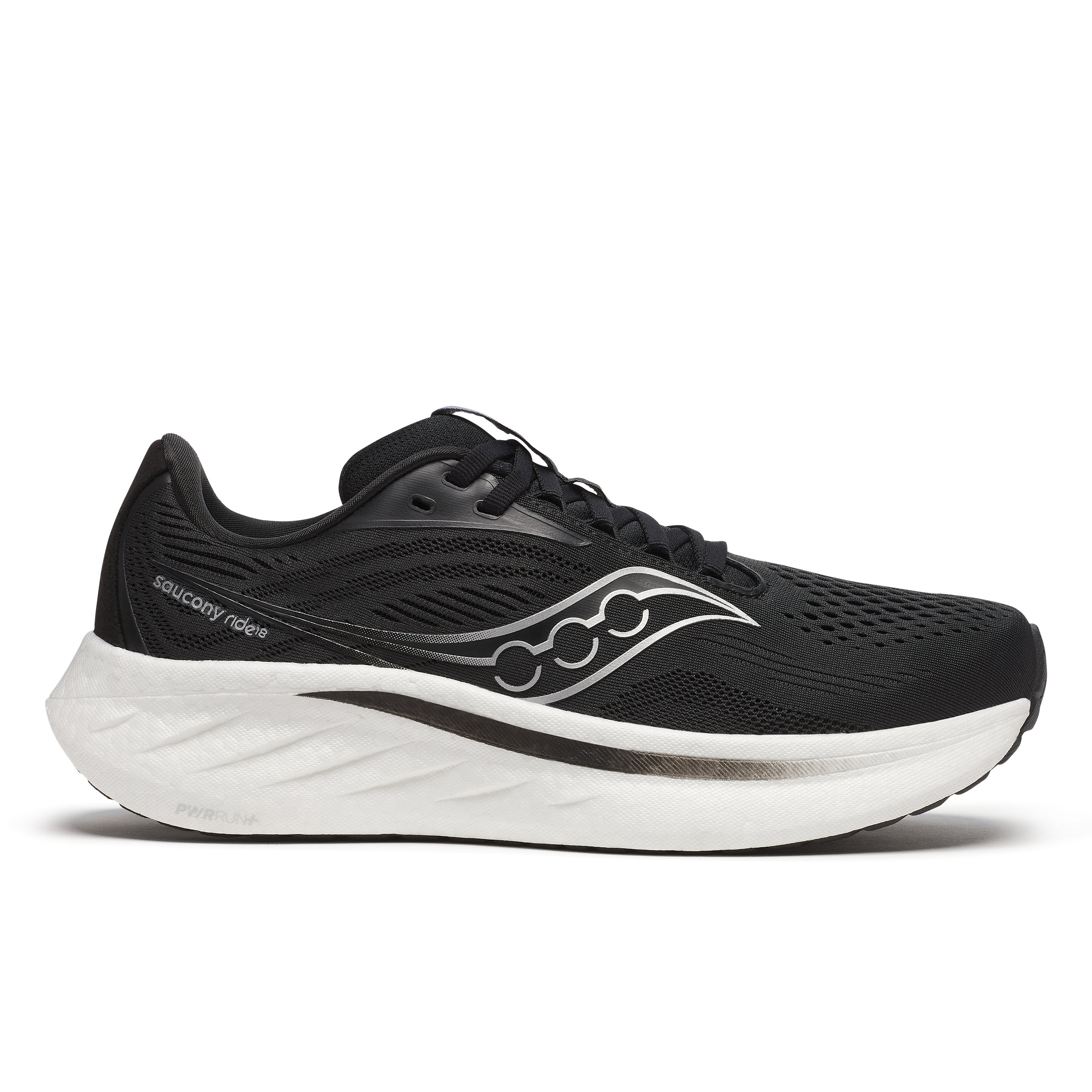 S11001-100_1_1 Women's Ride 18 WIDE (100 - Black/White) - Image 1