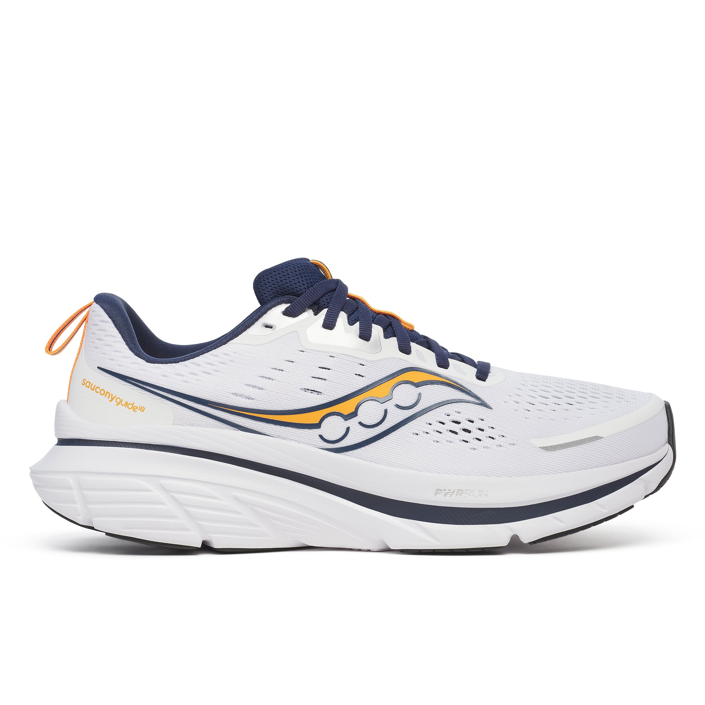 S20998-206_1 Men's Guide 18 WIDE (206 - White/Navy) - Image 1