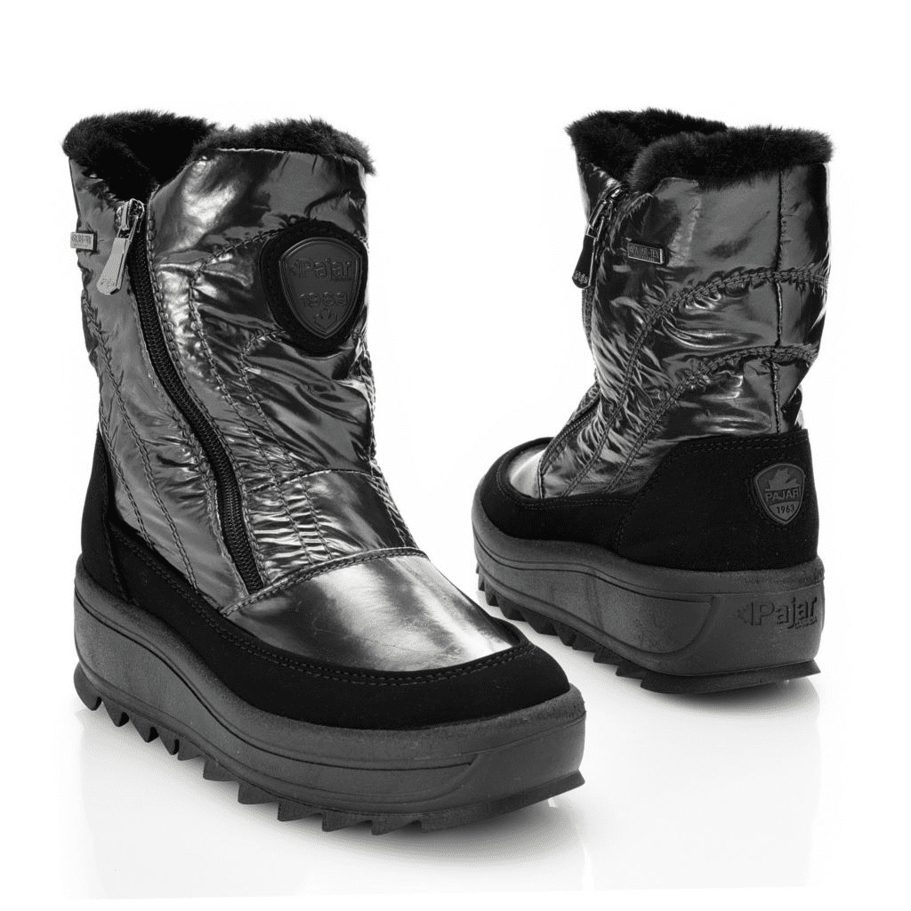 S458810-10235-15903 Pajar Canada Tanita Side Zip Wedge Ankle Boots - Image 1