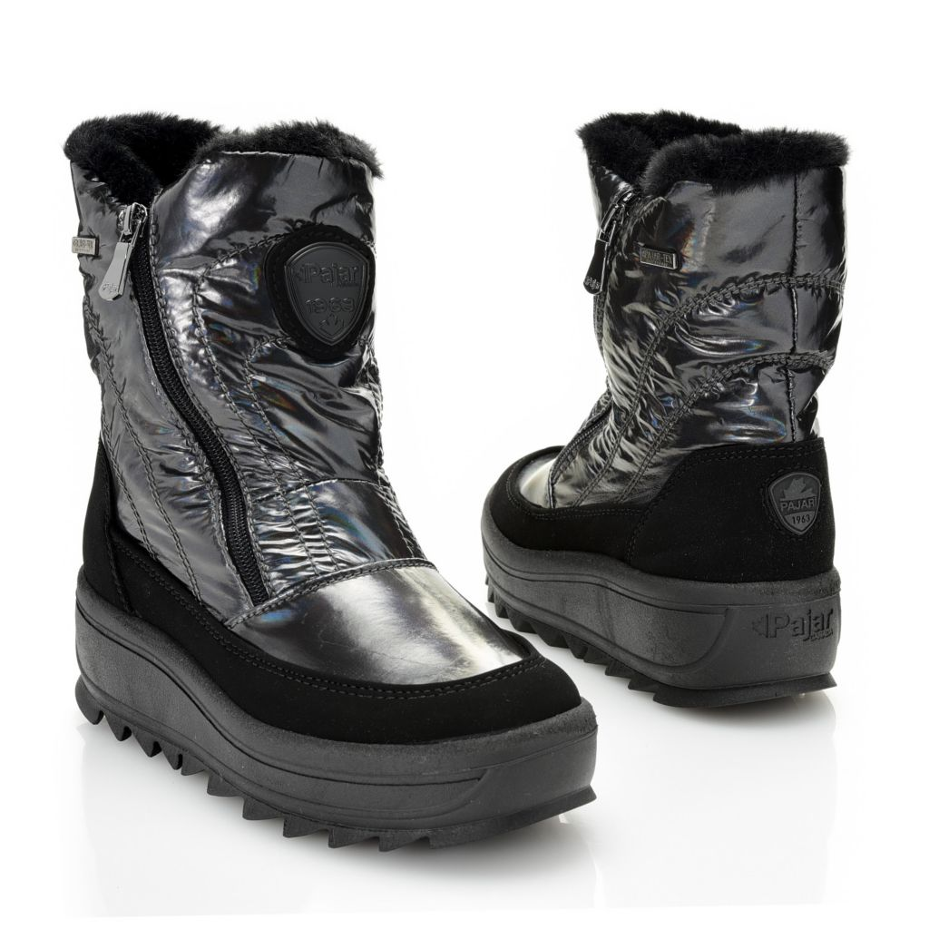 S458810-10235-15903_115a5acb-2a2e-4e81-a1b0-852da1fb51af Pajar Canada Tanita Side Zip Wedge Ankle Boots - Image 1