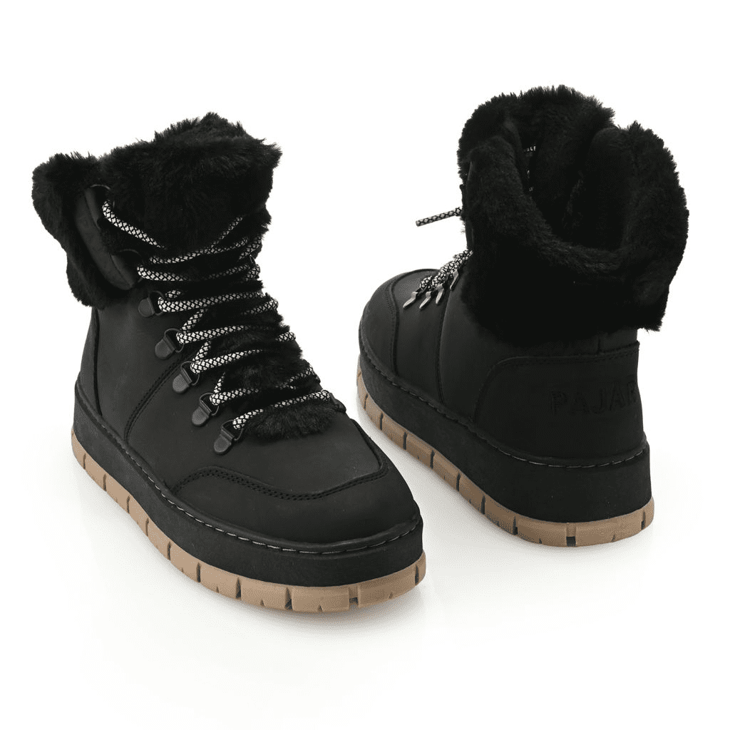 S474089-00003-00018 Pajar Canada Chalet Faux Fur Trimmed Leather Boots - Image 1