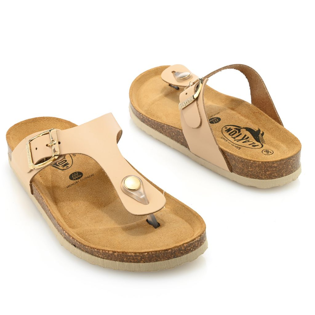 S475109-00012-13400 Plakton Bolero Adjustable Slide-on Sandals - Image 1