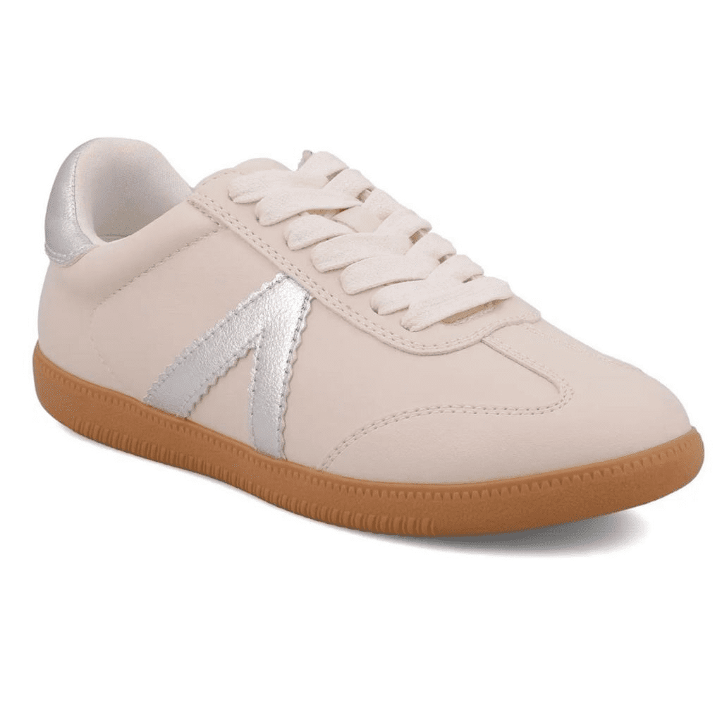 S475733-05016-00014 MIA Klair Faux Suede & Leather Sneakers - Image 1