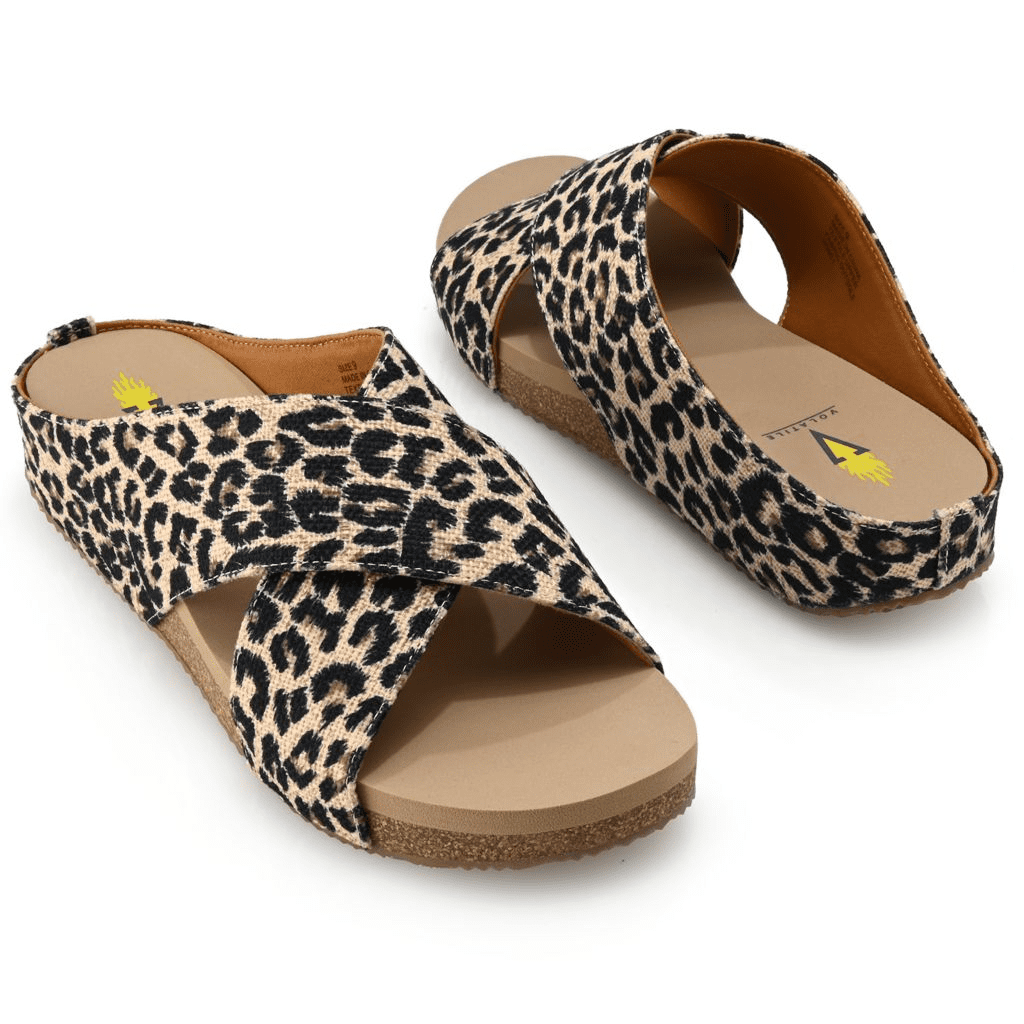 S475913-13072-00011 Volatile Ablette Ultra Comfort Slip-on Crisscross Slides - Image 1