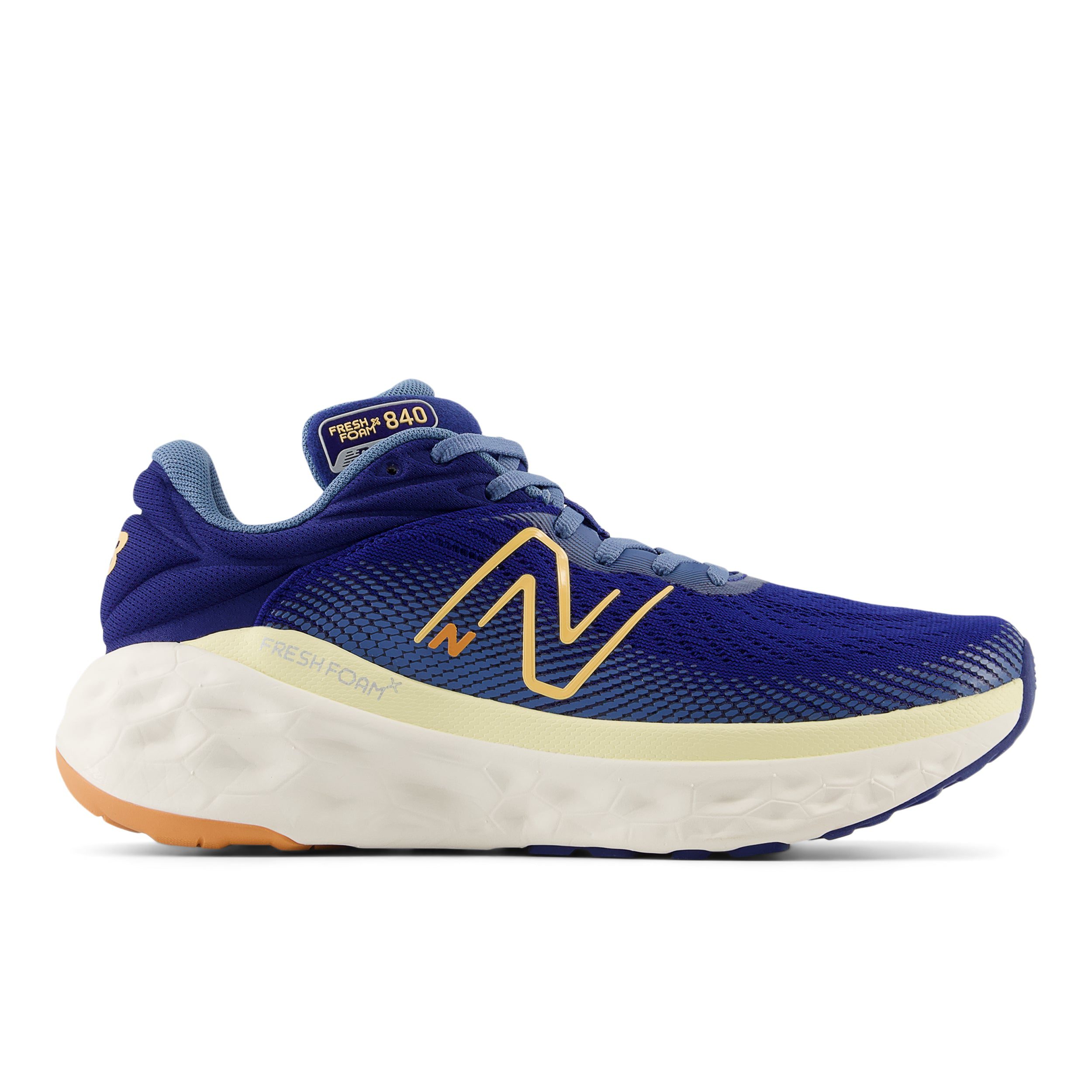 W840FCH_2 Women's Fresh Foam X 840F v1 (CH - Inkwell/Heron Blue/Peach Blossom) - Image 1