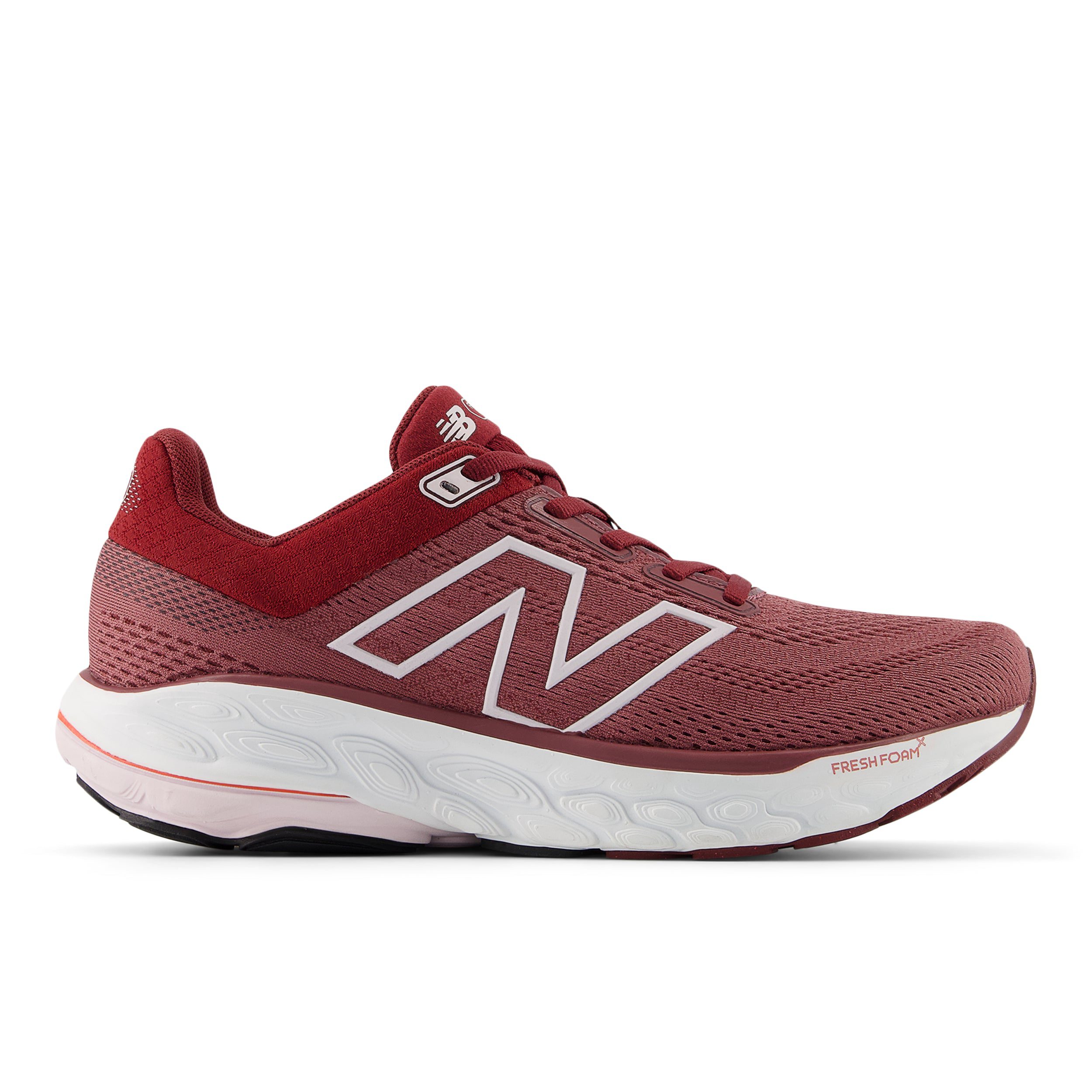 W86014F_2-1 Women's Fresh Foam X 860 v14 (F - Washed Burgundy) - Image 1