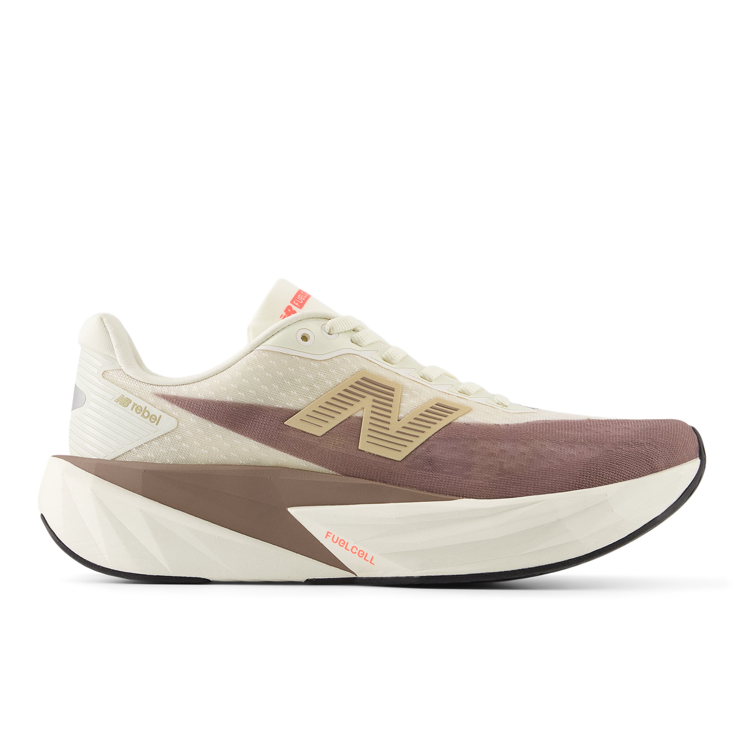 WFCXLJ5_2-1 Women's FuelCell Rebel v5 (LJ - Angora/Earth Shadow/Sea Salt) - Image 1