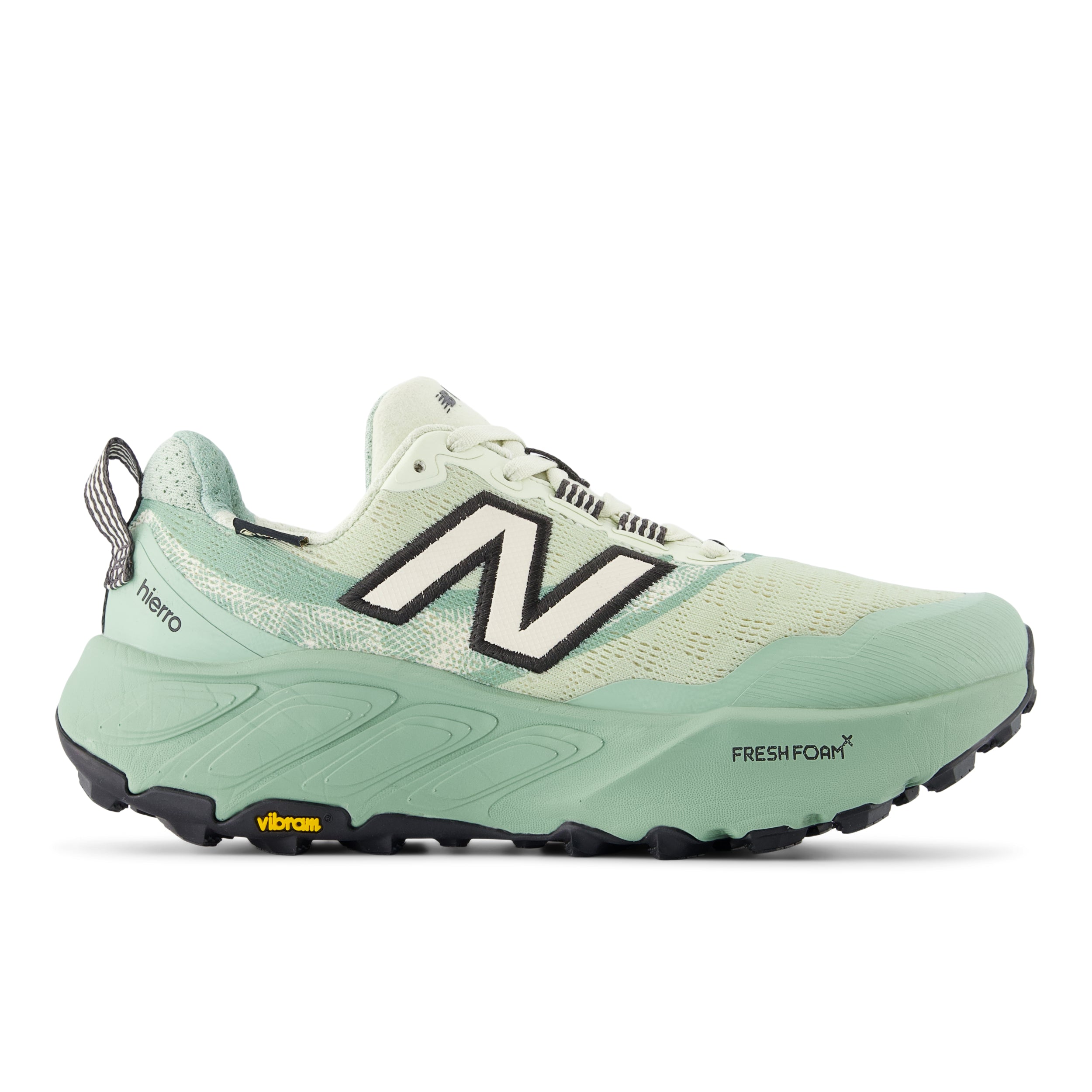 WTHIGLA9_2 Women's Fresh Foam X Hierro v9 GORE-TEX (LA - Mineral/Permafrost/Mosaic Green) - Image 1