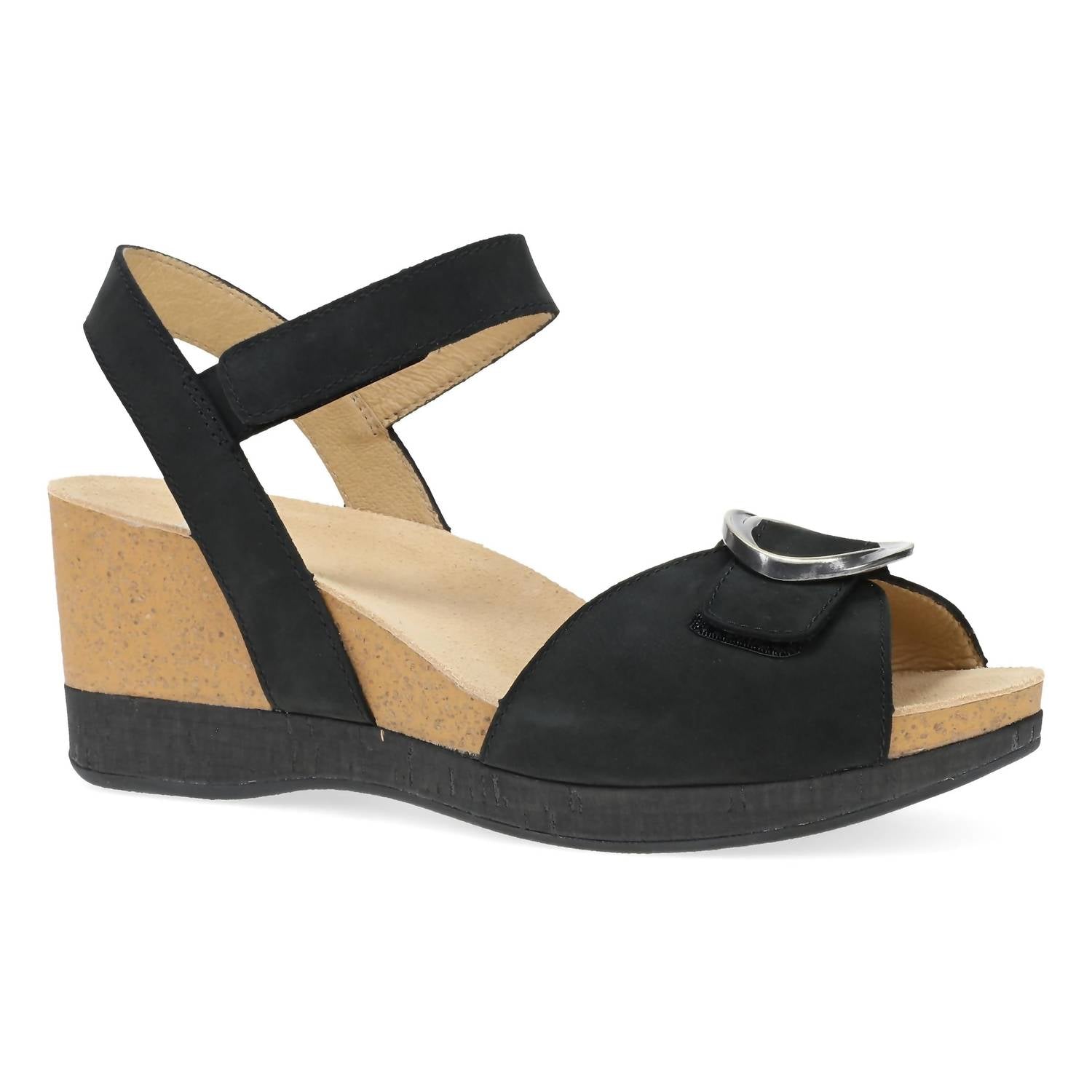 a06d7814-2fd1-48a6-8f55-73cdb618ab18-upscale_15k-1500x1500-70 Dansko - Women Stella Milled Nubuck Sandal - Image 1