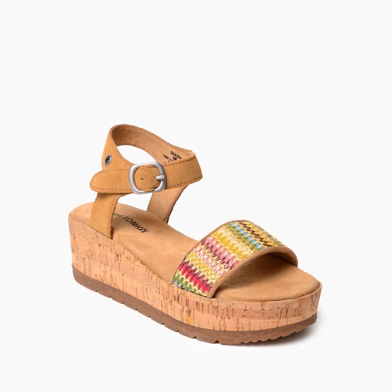 a1cf4c1e-0628-4ee1-9857-a005821e9b4c-upscale_15k-1500x1500-70 Minnetonka - Women's Patrice Wedge Sandals - Image 1