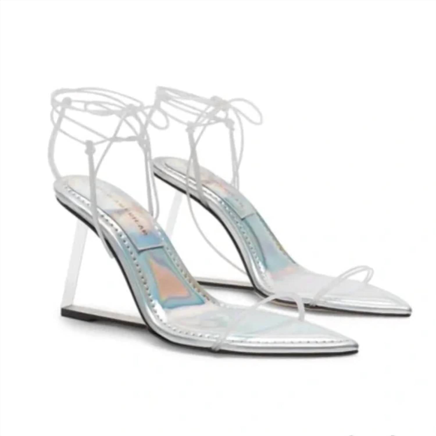a20ed67e-1b2c-469a-8b2b-ee3bceb12f84-upscale_15k-1500x1500-70 Good American - Women's Cinder-f*cking Rella Wedge Sandal Shoes - Image 1