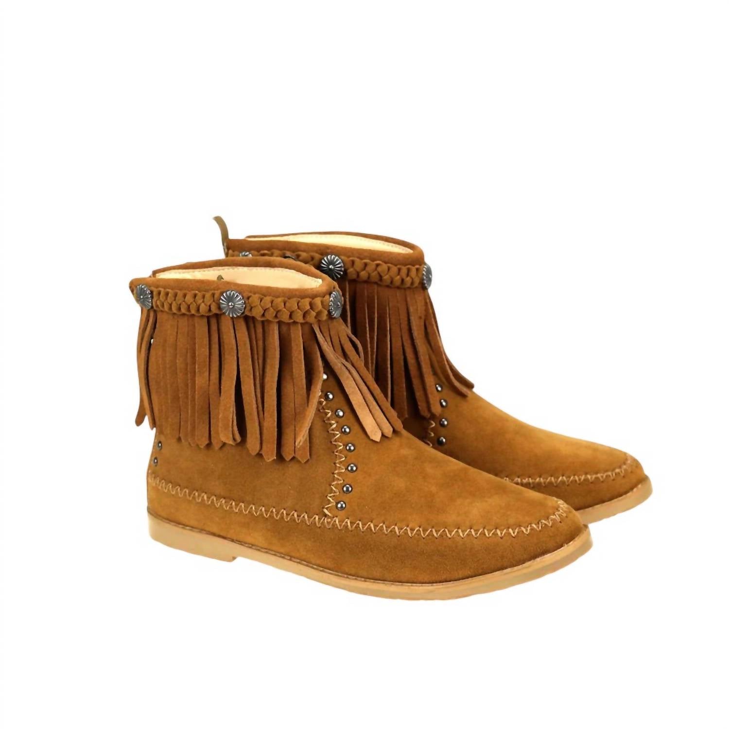 a4731484-85aa-448a-8d78-c9d2f0a7722e-upscale_15k-1500x1500-70 Montana West - Women's Fringe Booties - Image 1