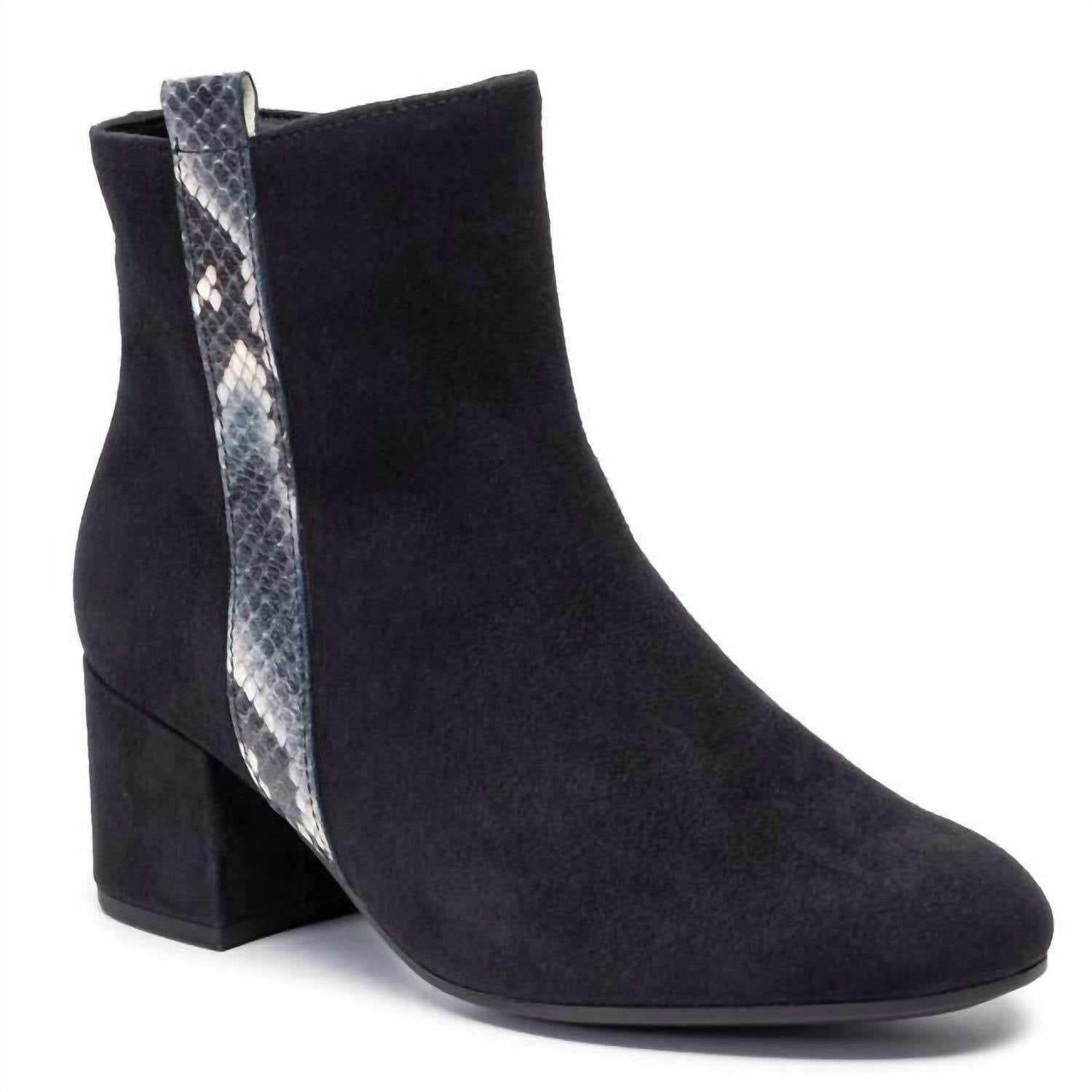 a658d4fa-b0ce-431e-8273-ffee1ab49e96-upscale_15k-1500x1500-70 Gabor - Women's Snake Trim Bootie - Image 1