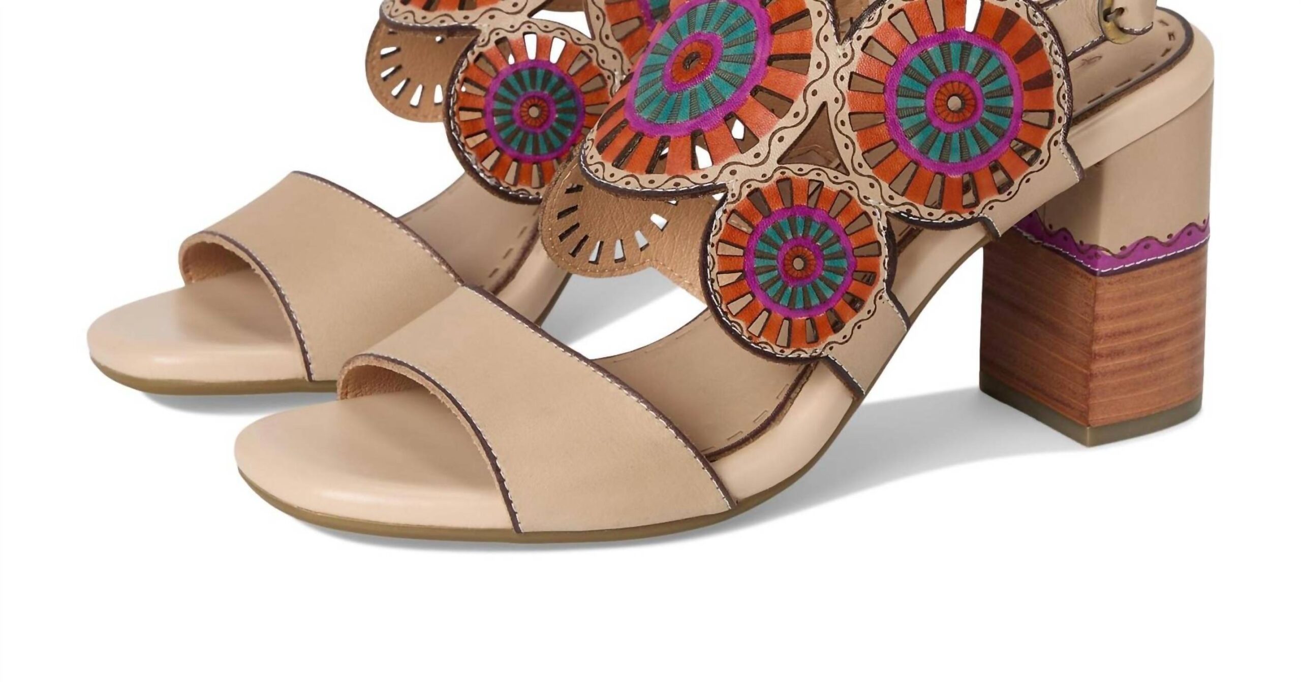 b0022878-520c-4b33-a56c-0006e11933be-upscale_15k-1500x1500-70 Spring Step Shoes - Women's Pinwheel Heeled Sandal - Image 1