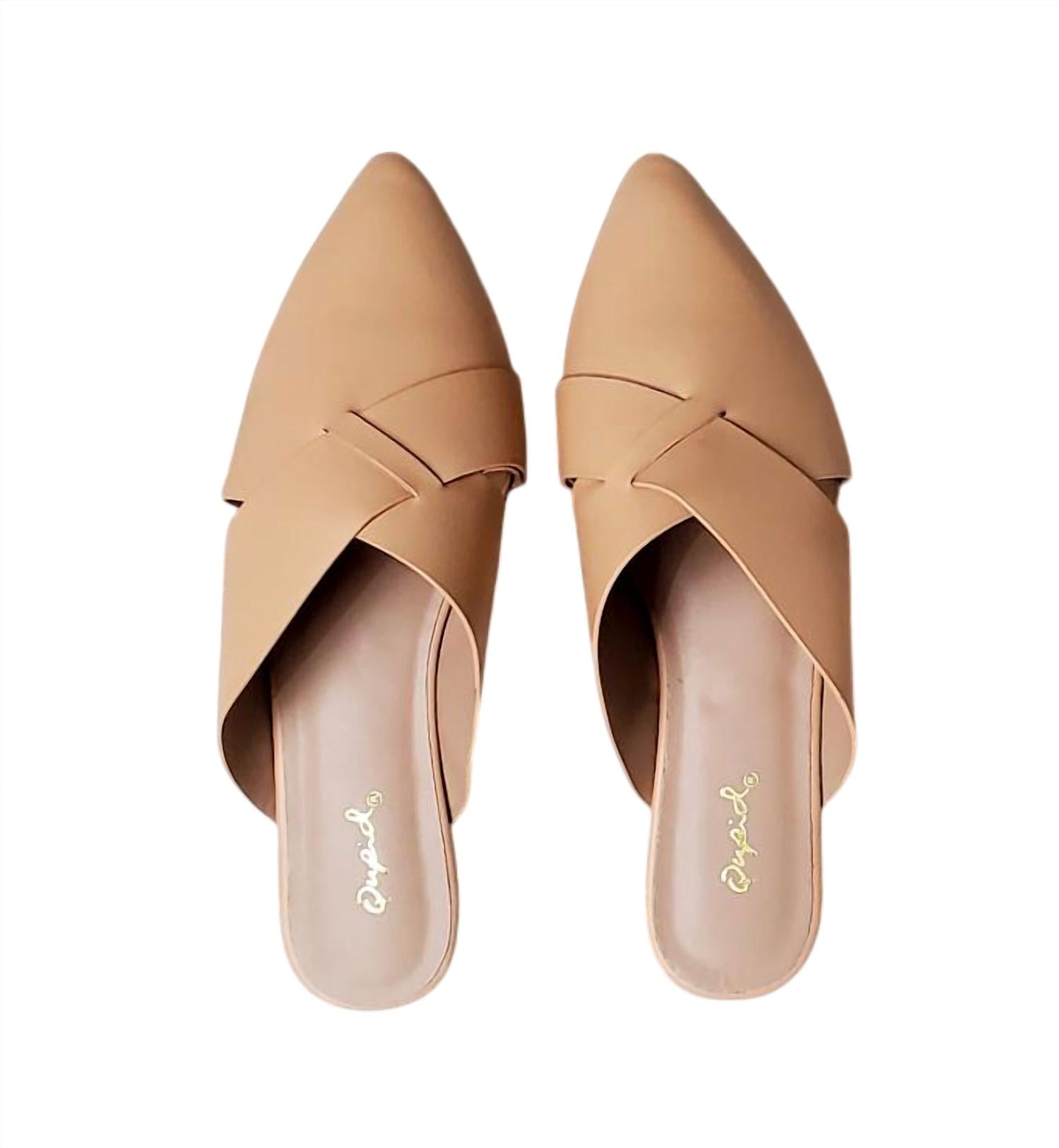 b22f9797-df16-4321-87e8-dfb5b337041e-upscale_15k-1500x1500-1 Qupid - Women's Swirl Ballerina Mules - Image 1