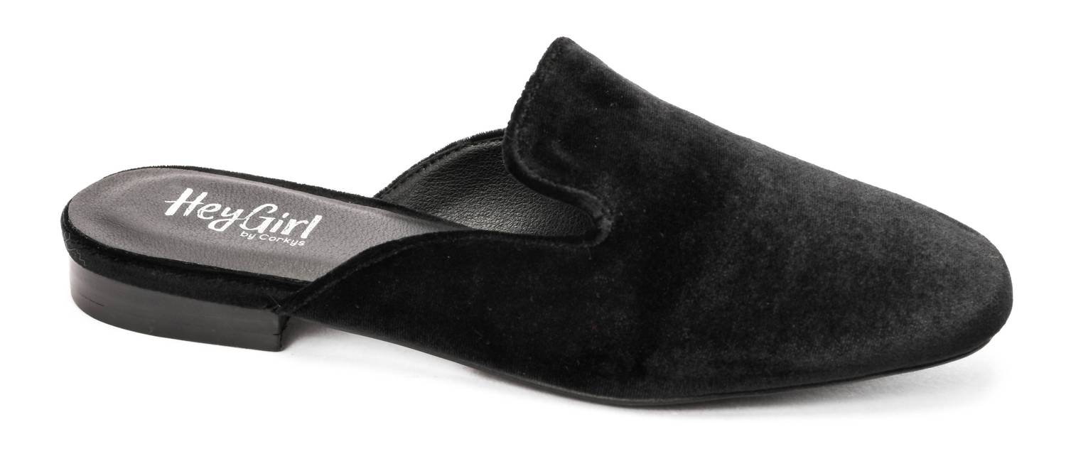 b290711b-55c3-4e5d-a0f0-b9871cd0da22-upscale_15k-1500x1500-70 Corkys Footwear - Women's Spotlight Velvet Mule - Image 1